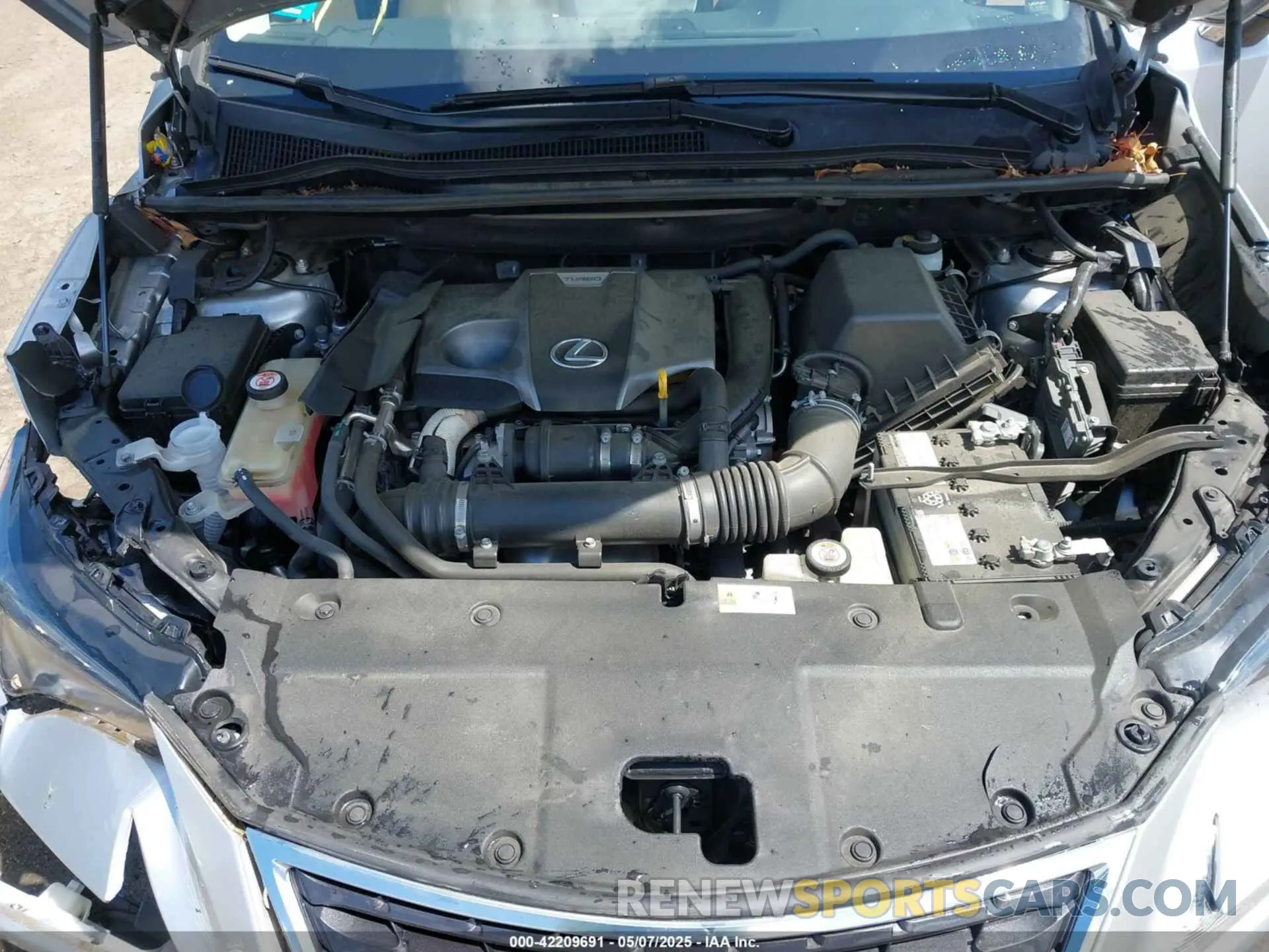 10 Photograph of a damaged car JTJBARBZ4K2192100 LEXUS NX 300 2019
