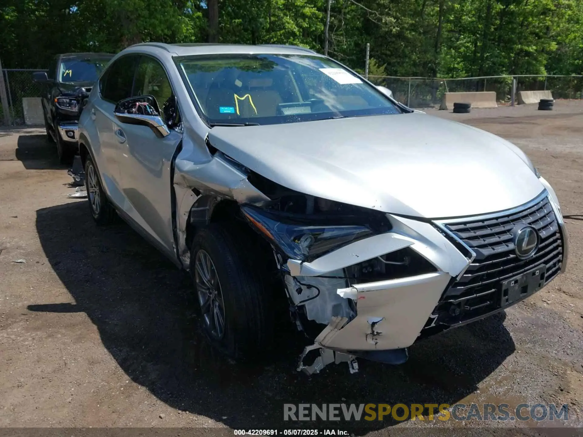 6 Photograph of a damaged car JTJBARBZ4K2192100 LEXUS NX 300 2019