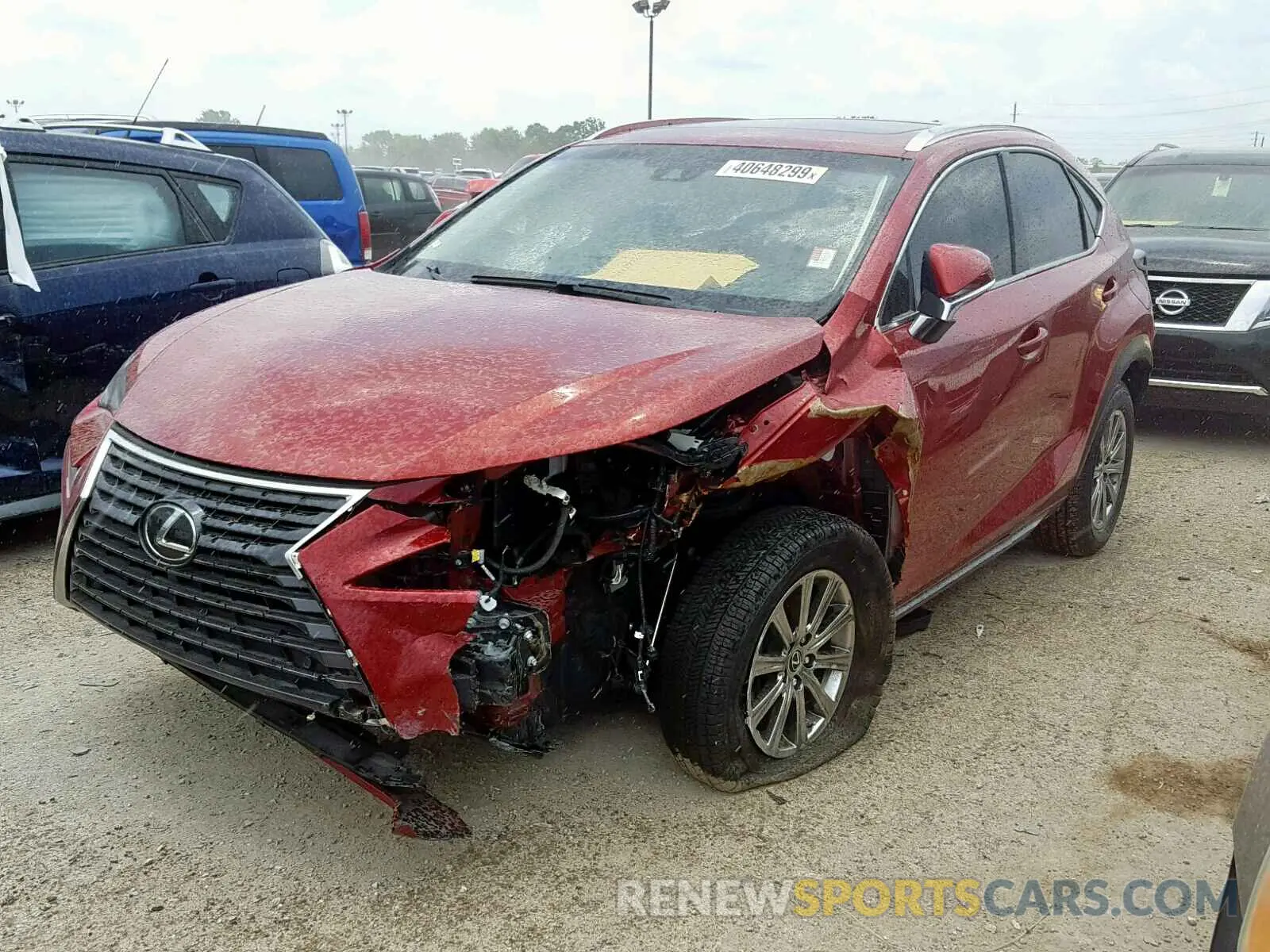 2 Photograph of a damaged car JTJBARBZ4K2202415 LEXUS NX 300 2019