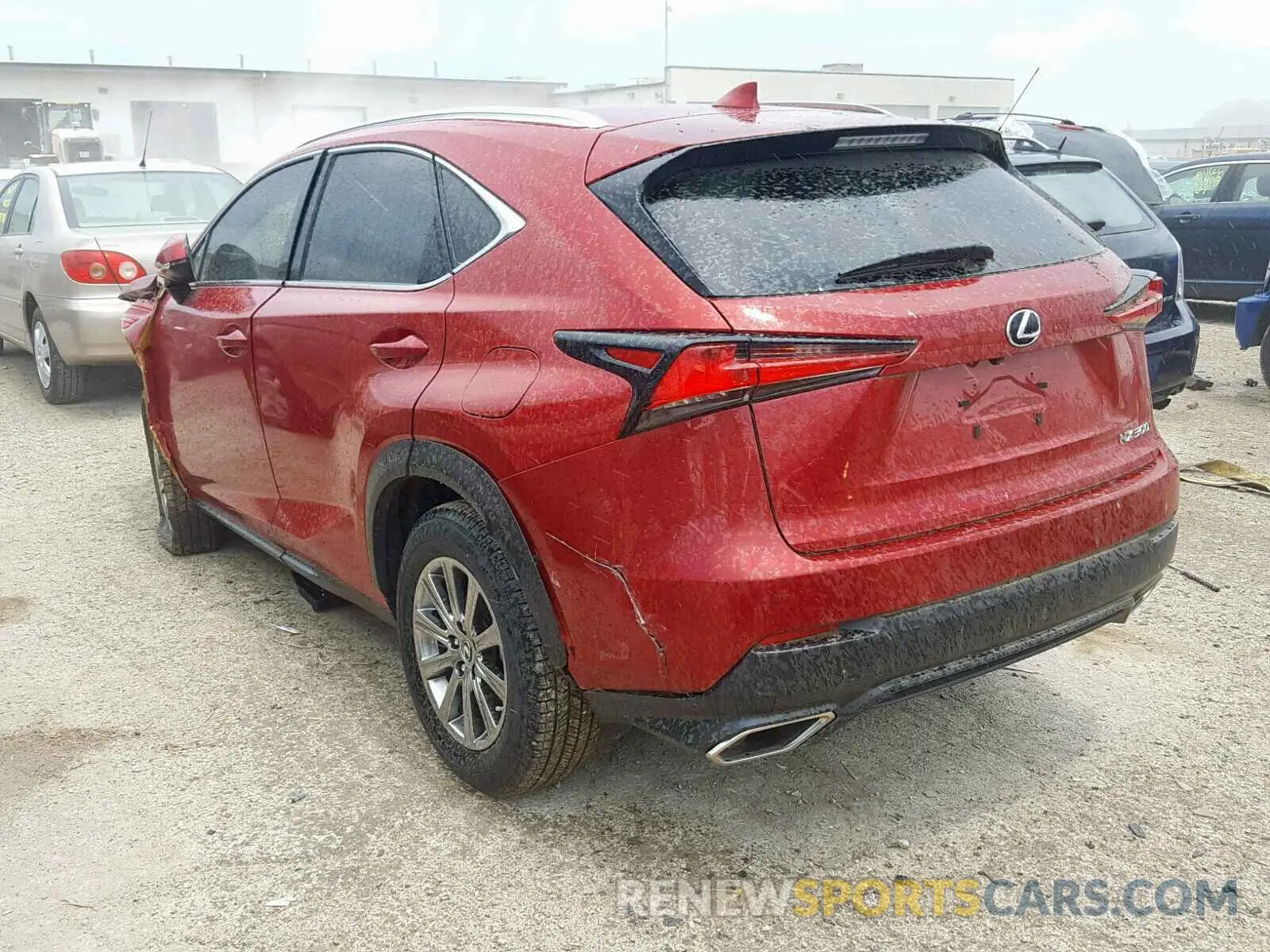 3 Photograph of a damaged car JTJBARBZ4K2202415 LEXUS NX 300 2019