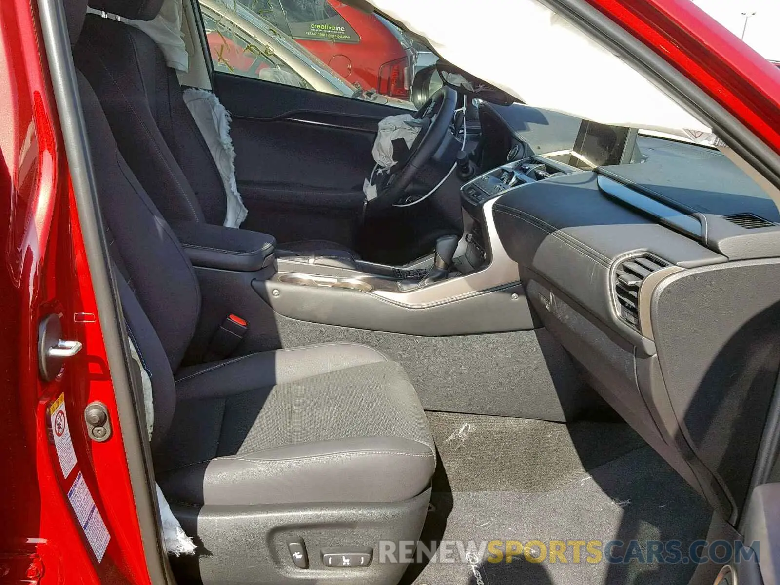 5 Photograph of a damaged car JTJBARBZ4K2202415 LEXUS NX 300 2019