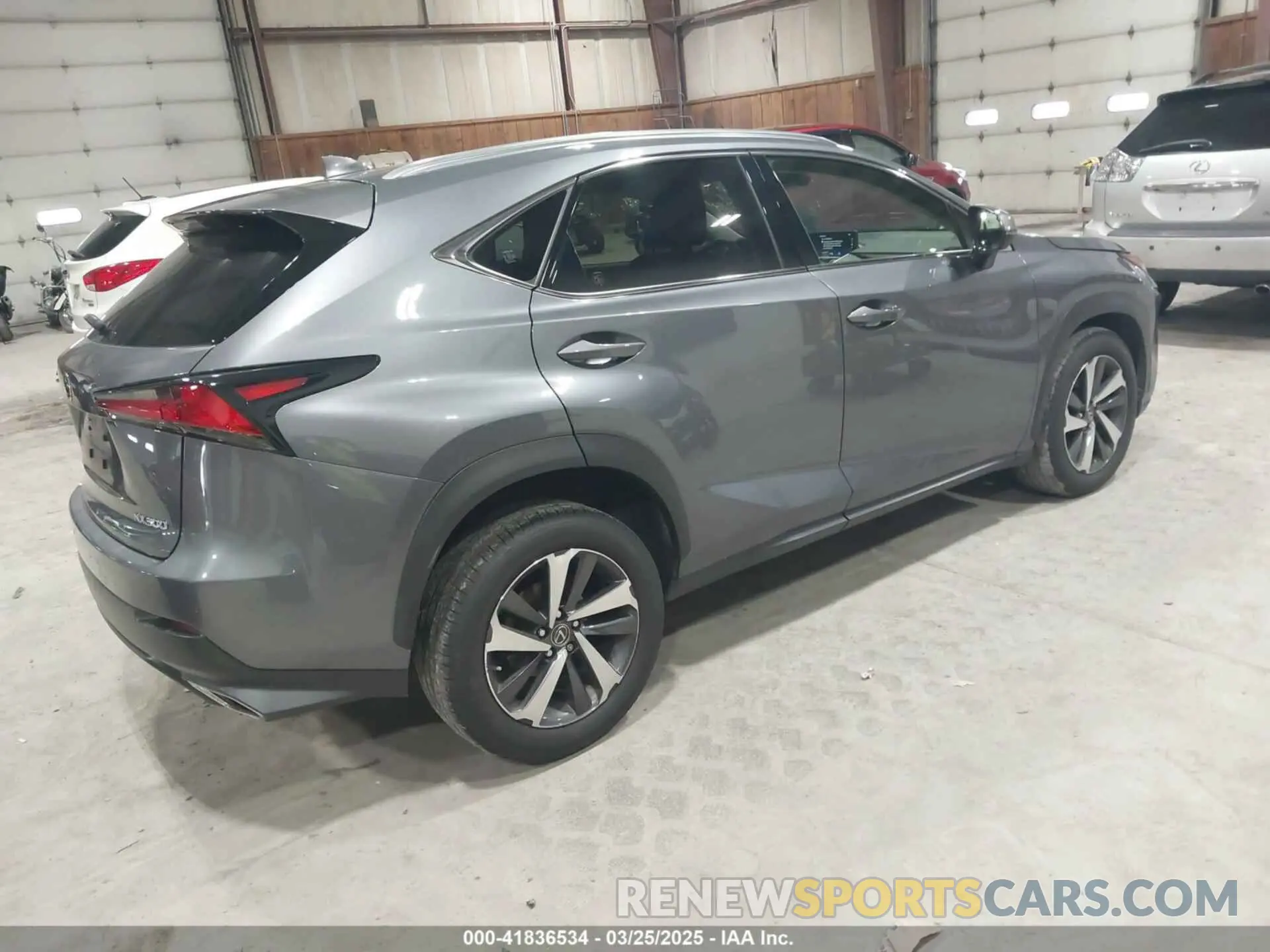 4 Photograph of a damaged car JTJBARBZ4K2202933 LEXUS NX 300 2019