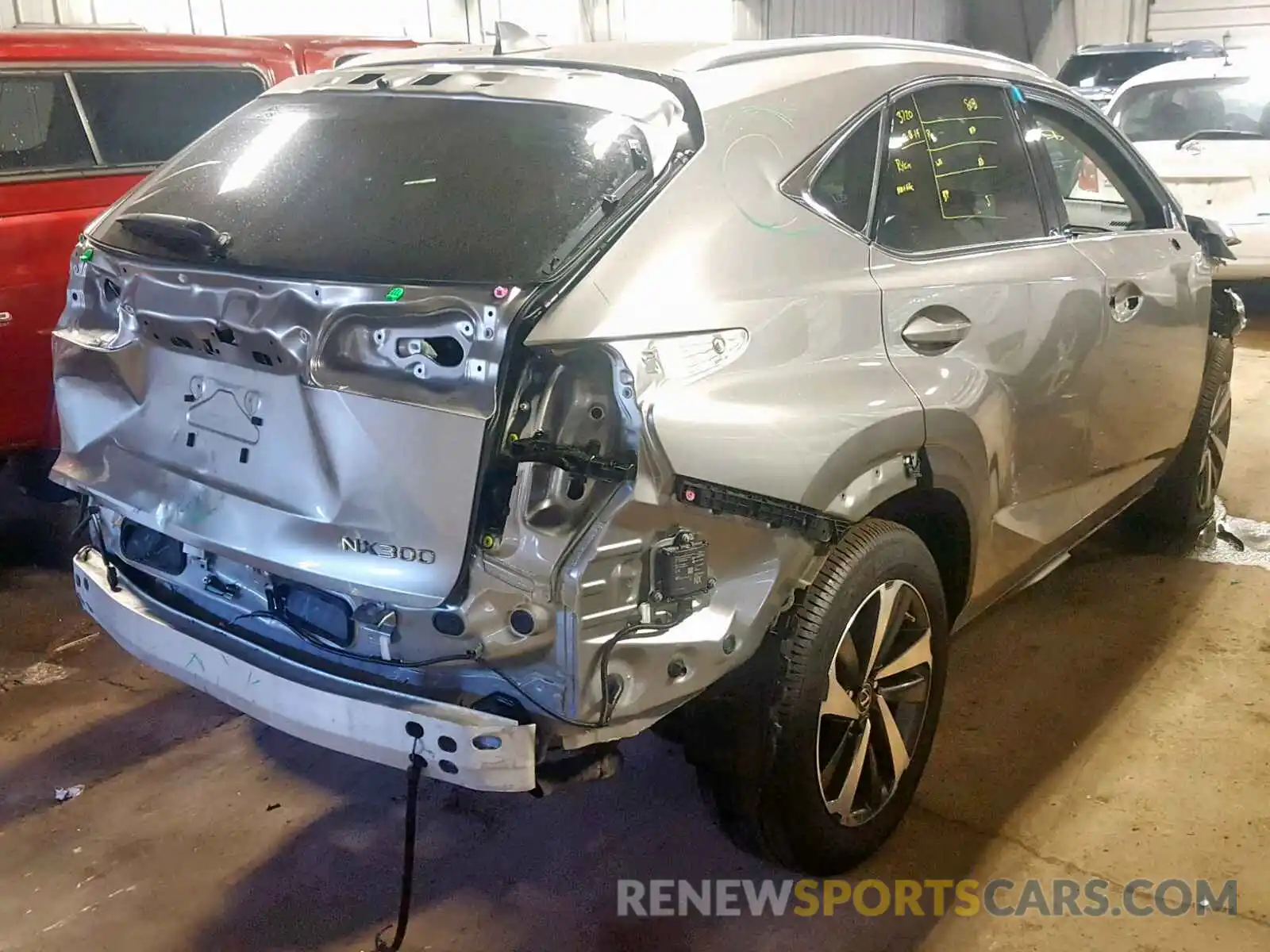 4 Photograph of a damaged car JTJBARBZ5K2194101 LEXUS NX 300 2019