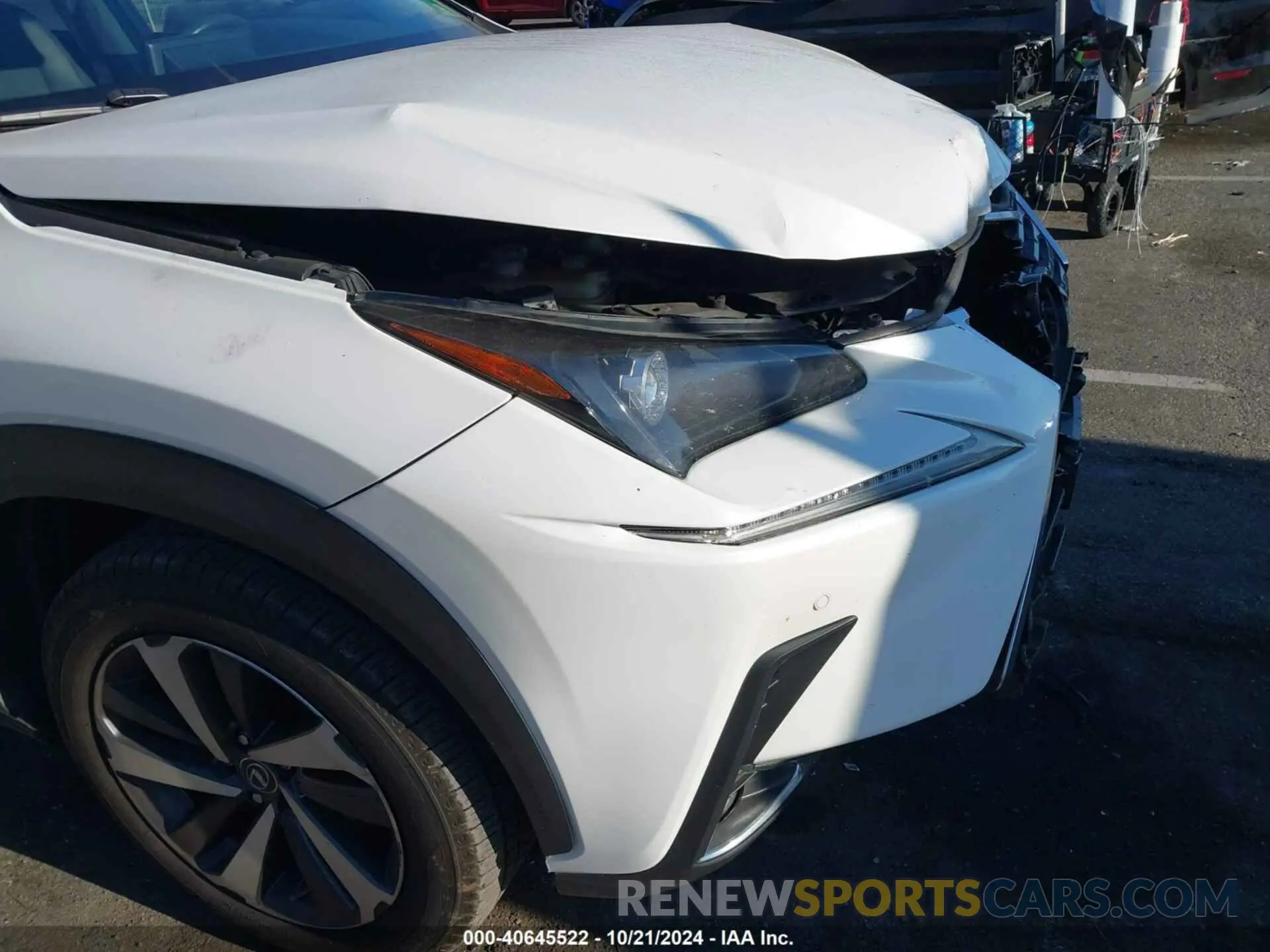 17 Photograph of a damaged car JTJBARBZ5K2194227 LEXUS NX 300 2019