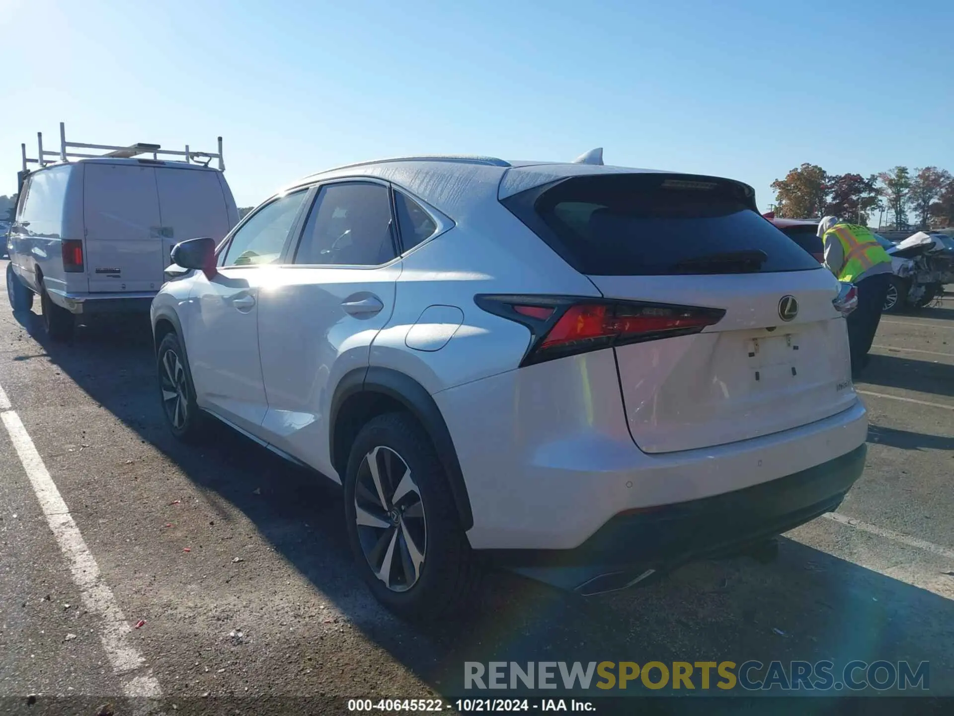 3 Photograph of a damaged car JTJBARBZ5K2194227 LEXUS NX 300 2019
