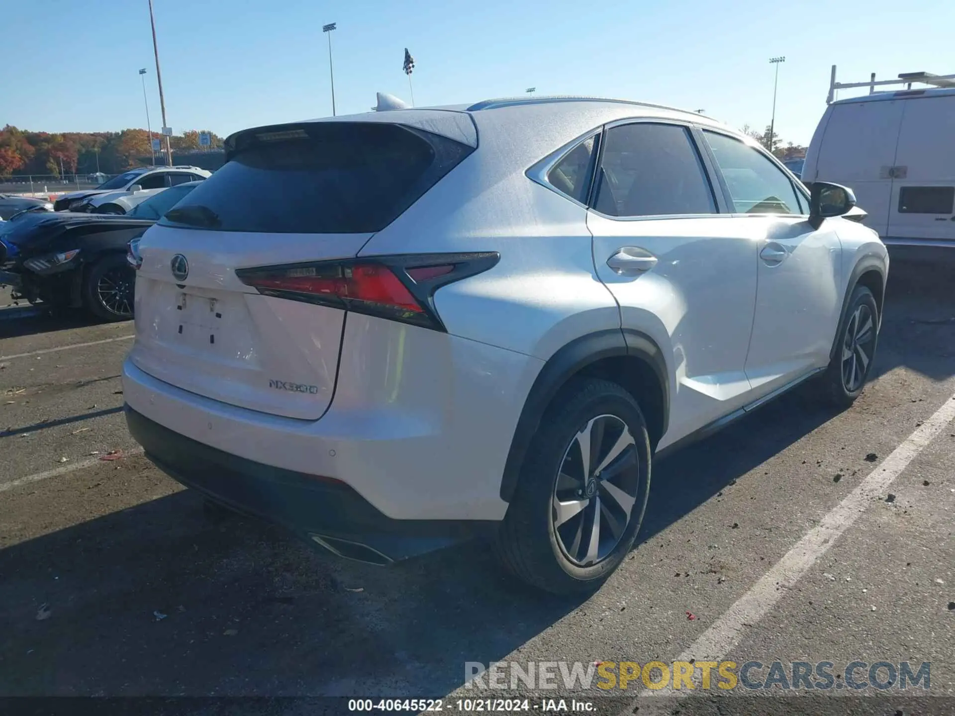 4 Photograph of a damaged car JTJBARBZ5K2194227 LEXUS NX 300 2019