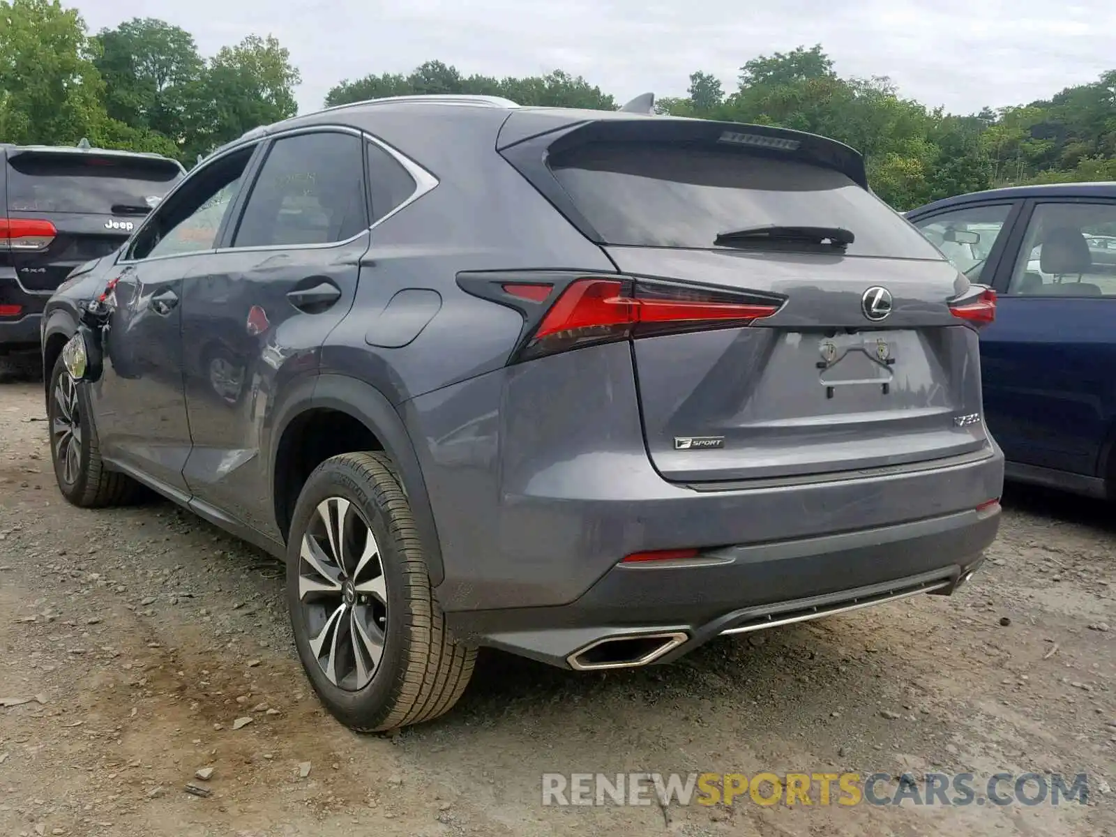 3 Photograph of a damaged car JTJBARBZ6K2182538 LEXUS NX 300 2019