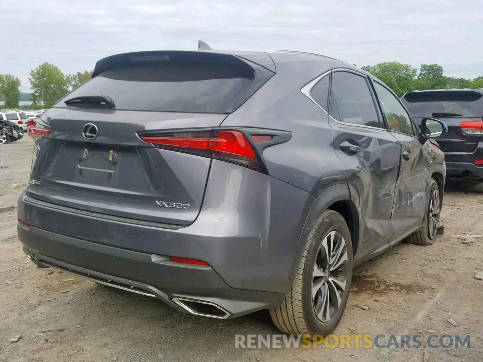 4 Photograph of a damaged car JTJBARBZ6K2182538 LEXUS NX 300 2019