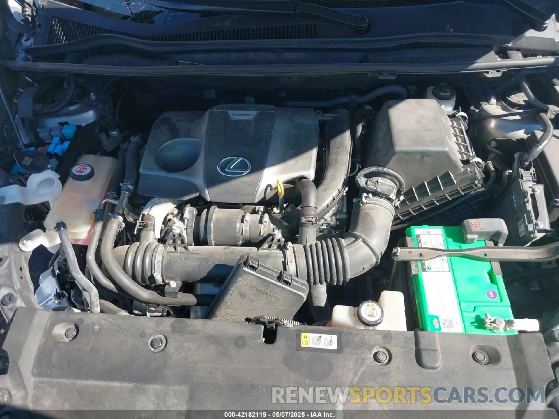 10 Photograph of a damaged car JTJBARBZ6K2192499 LEXUS NX 300 2019