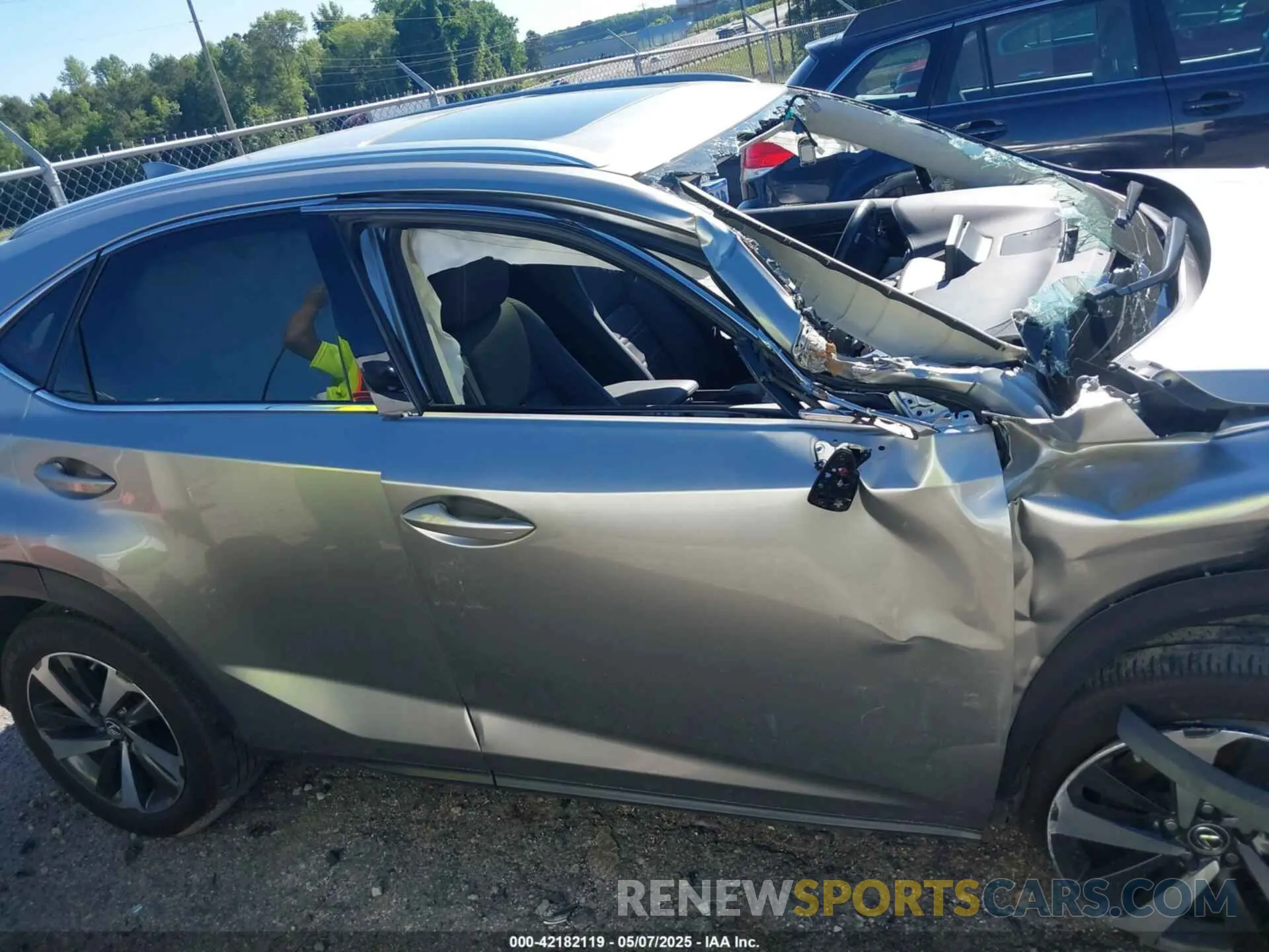 12 Photograph of a damaged car JTJBARBZ6K2192499 LEXUS NX 300 2019