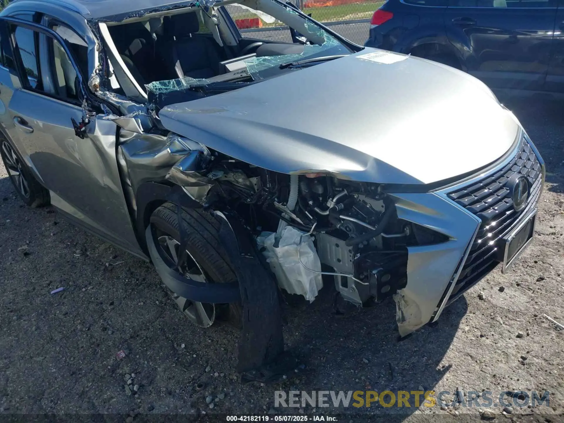 6 Photograph of a damaged car JTJBARBZ6K2192499 LEXUS NX 300 2019
