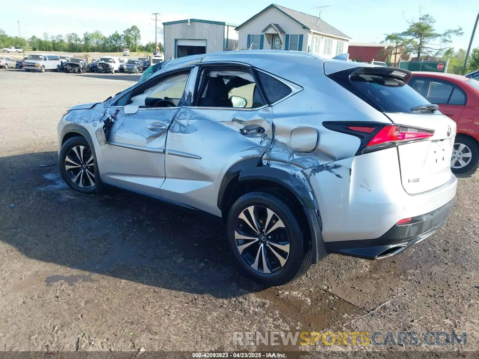 3 Photograph of a damaged car JTJBARBZ6K2196746 LEXUS NX 300 2019