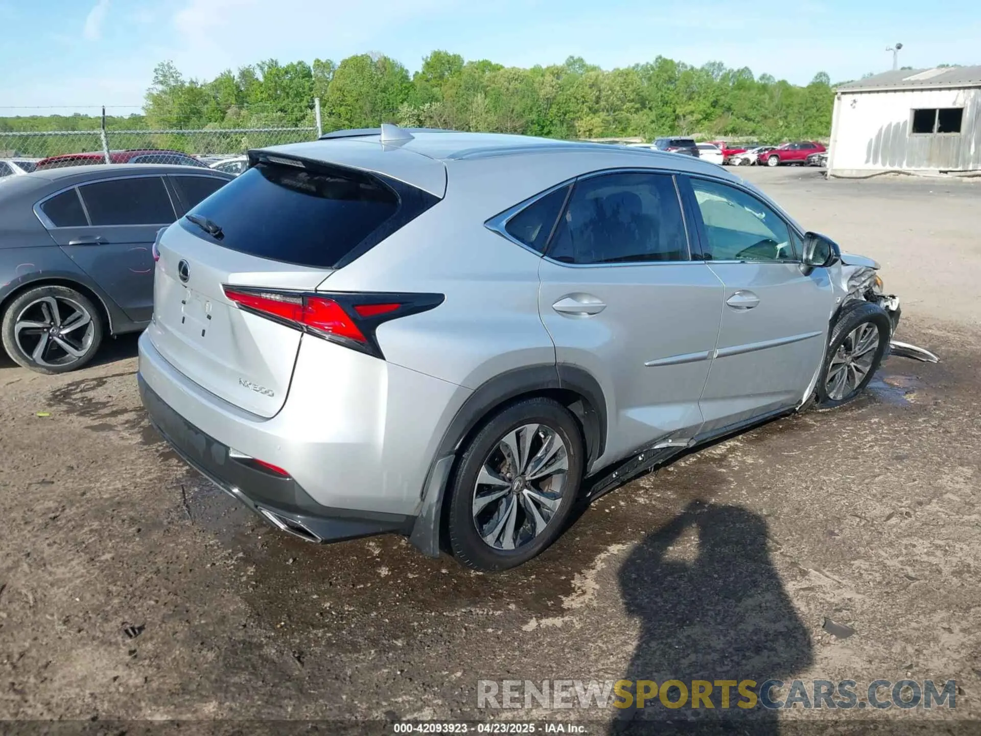 4 Photograph of a damaged car JTJBARBZ6K2196746 LEXUS NX 300 2019