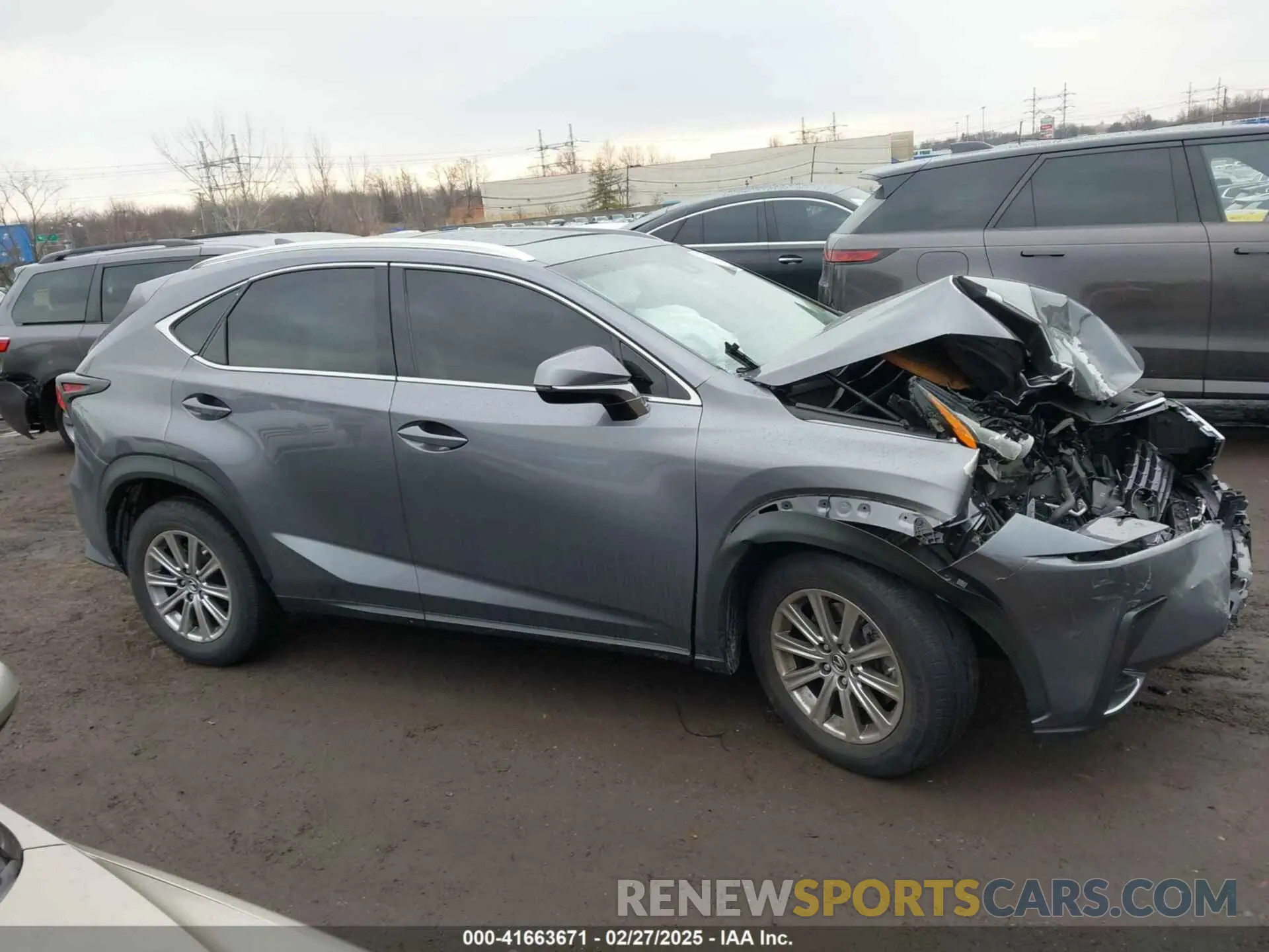 13 Photograph of a damaged car JTJBARBZ6K2217112 LEXUS NX 300 2019