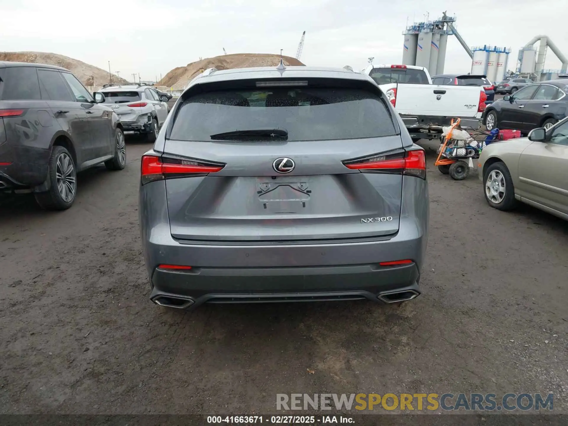 16 Photograph of a damaged car JTJBARBZ6K2217112 LEXUS NX 300 2019
