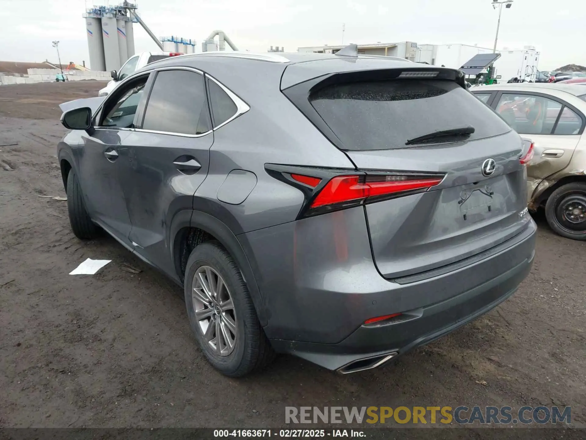 3 Photograph of a damaged car JTJBARBZ6K2217112 LEXUS NX 300 2019