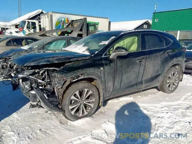 2 Photograph of a damaged car JTJBARBZ7K2184590 LEXUS NX 300 2019