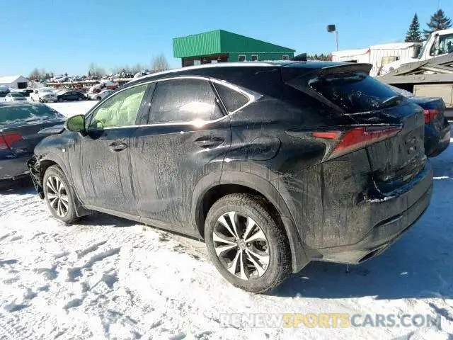 3 Photograph of a damaged car JTJBARBZ7K2184590 LEXUS NX 300 2019