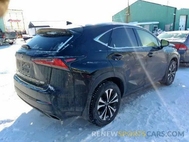 4 Photograph of a damaged car JTJBARBZ7K2184590 LEXUS NX 300 2019