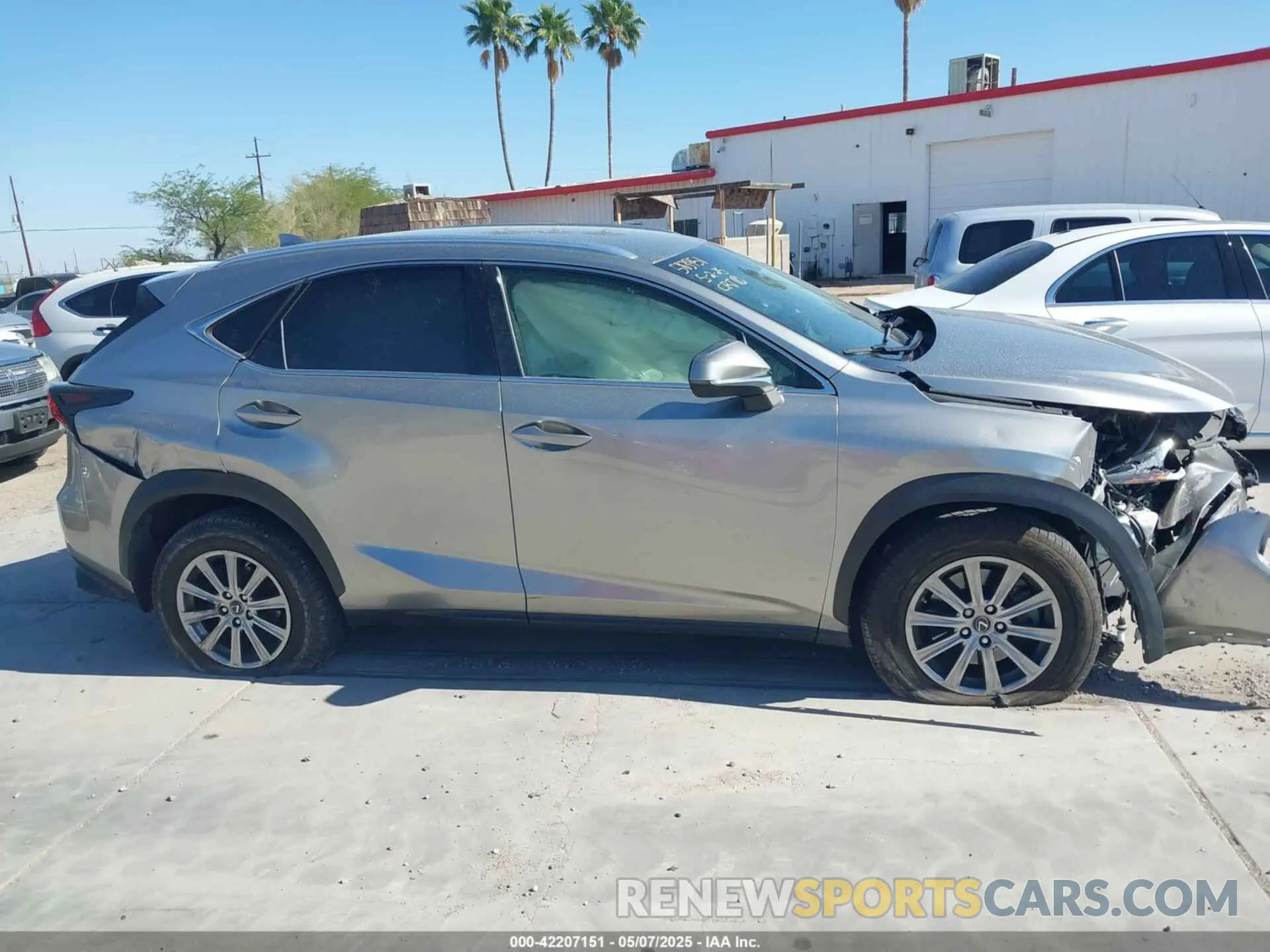 13 Photograph of a damaged car JTJBARBZ7K2205535 LEXUS NX 300 2019