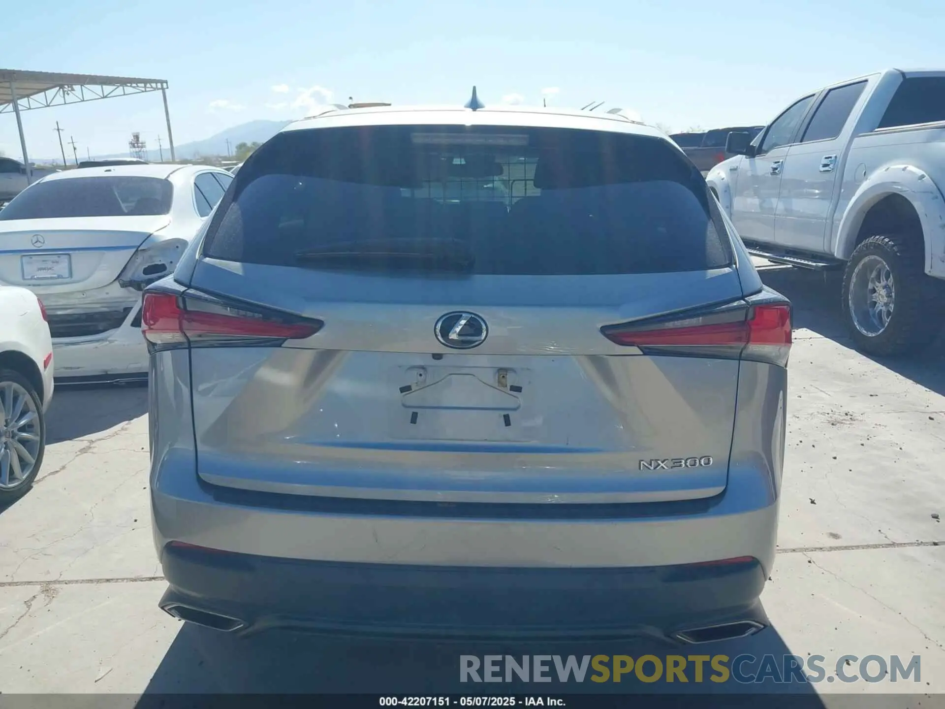 16 Photograph of a damaged car JTJBARBZ7K2205535 LEXUS NX 300 2019