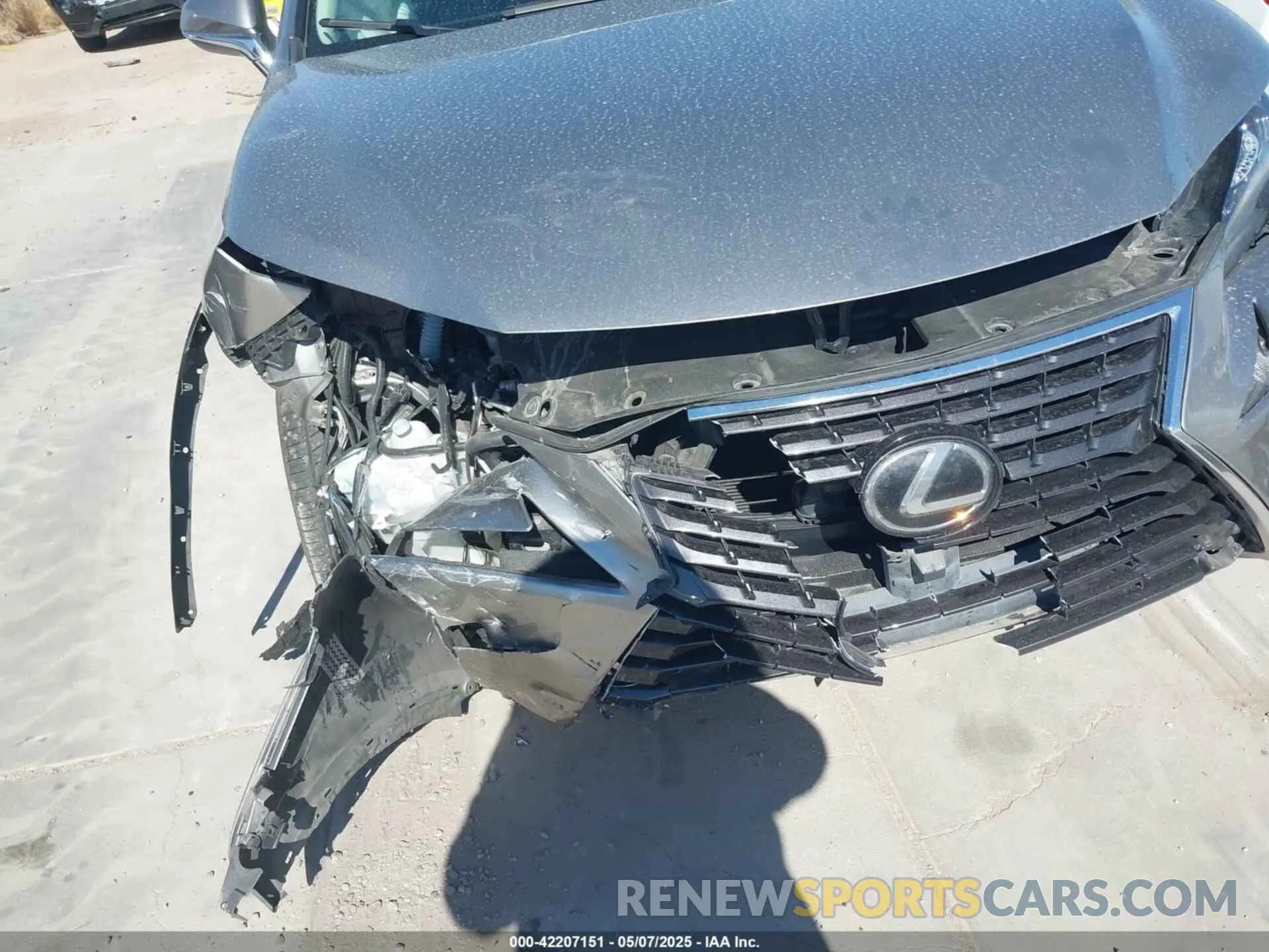 6 Photograph of a damaged car JTJBARBZ7K2205535 LEXUS NX 300 2019