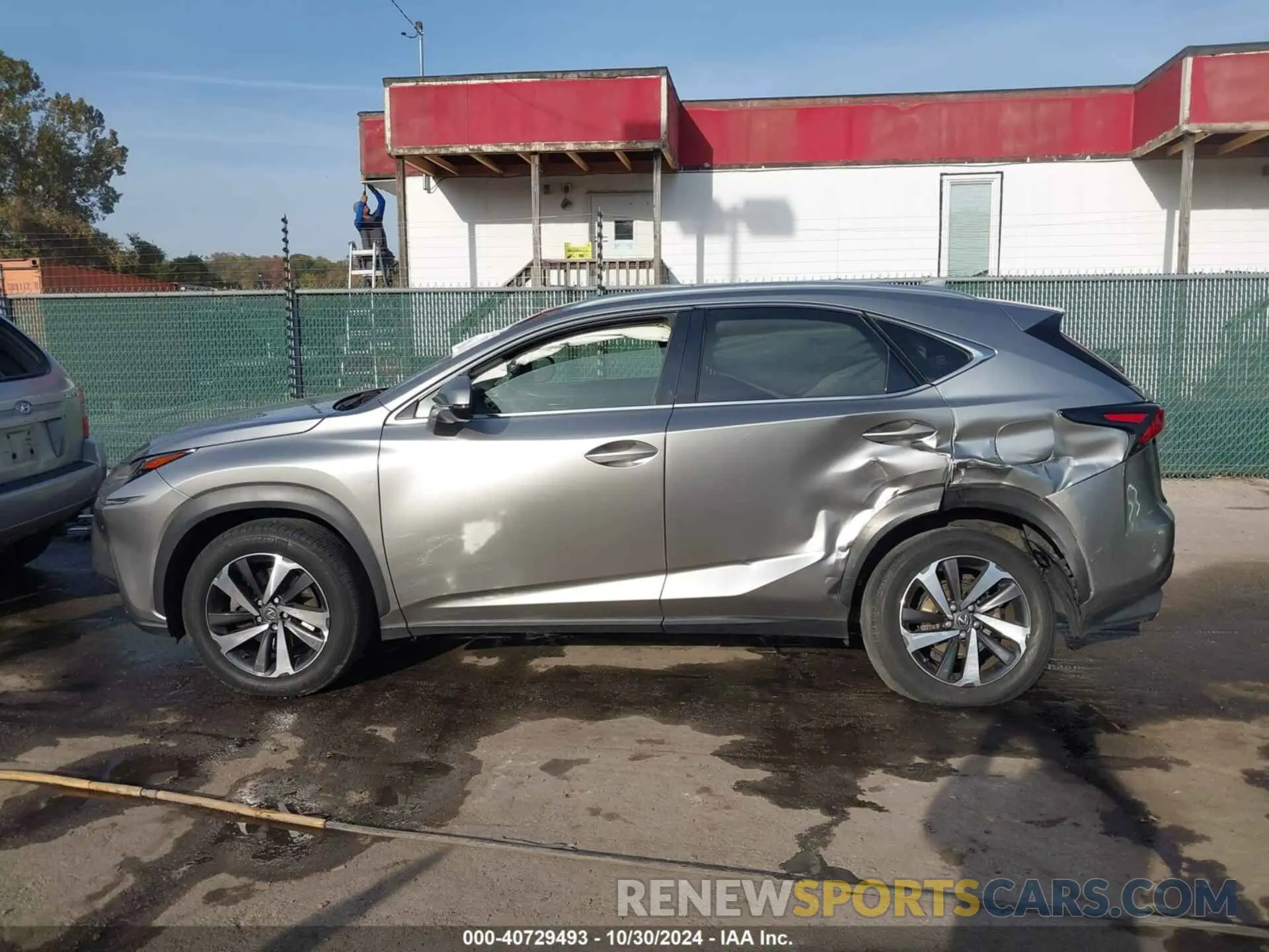 14 Photograph of a damaged car JTJBARBZ8K2192553 LEXUS NX 300 2019