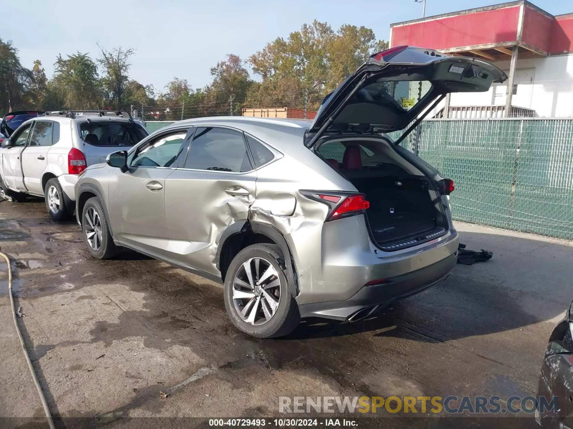 3 Photograph of a damaged car JTJBARBZ8K2192553 LEXUS NX 300 2019