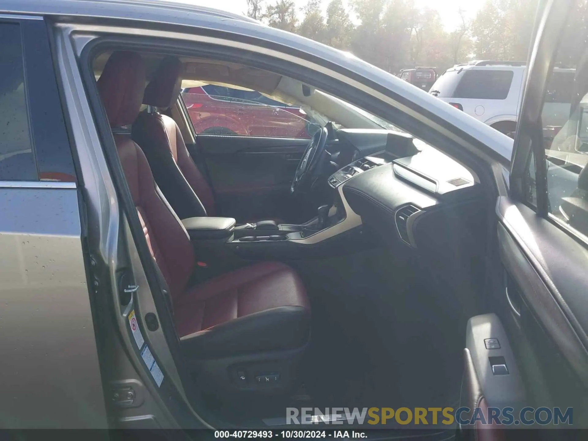 5 Photograph of a damaged car JTJBARBZ8K2192553 LEXUS NX 300 2019