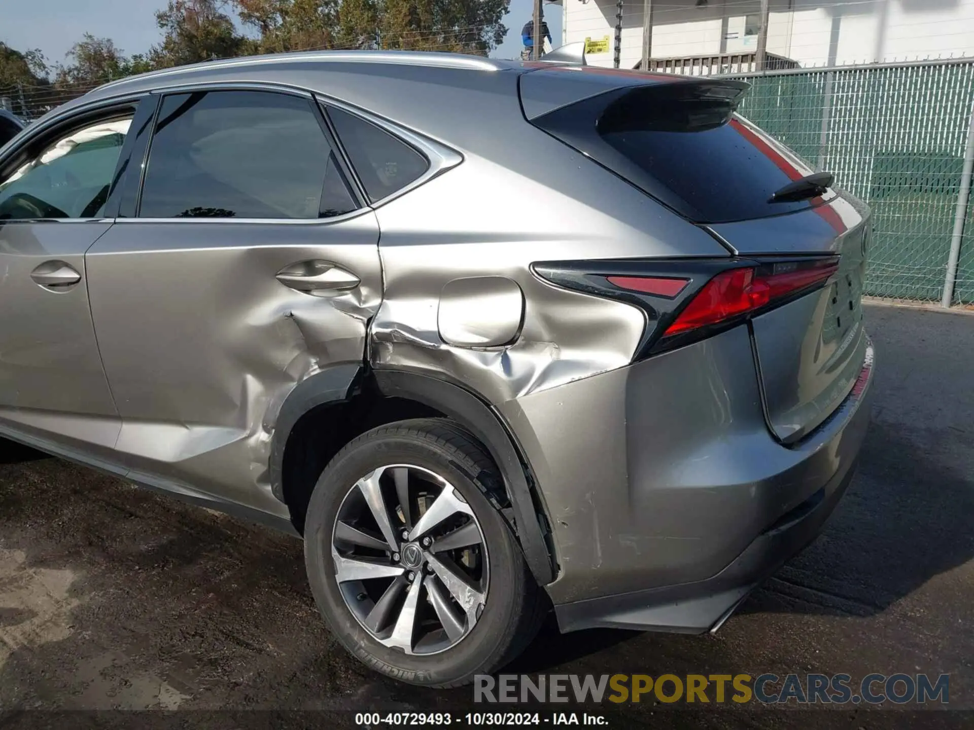 6 Photograph of a damaged car JTJBARBZ8K2192553 LEXUS NX 300 2019
