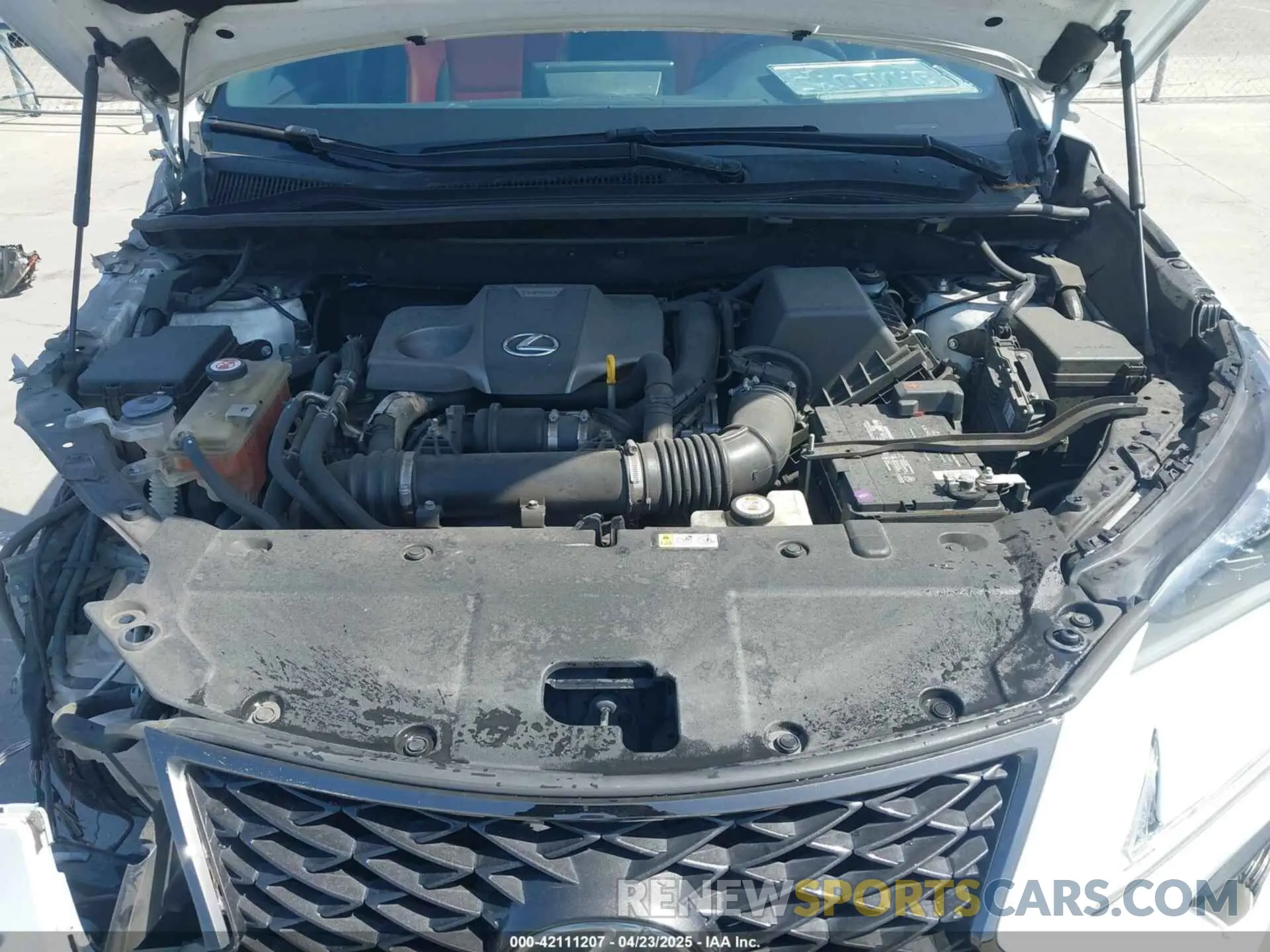 10 Photograph of a damaged car JTJBARBZ8K2192651 LEXUS NX 300 2019