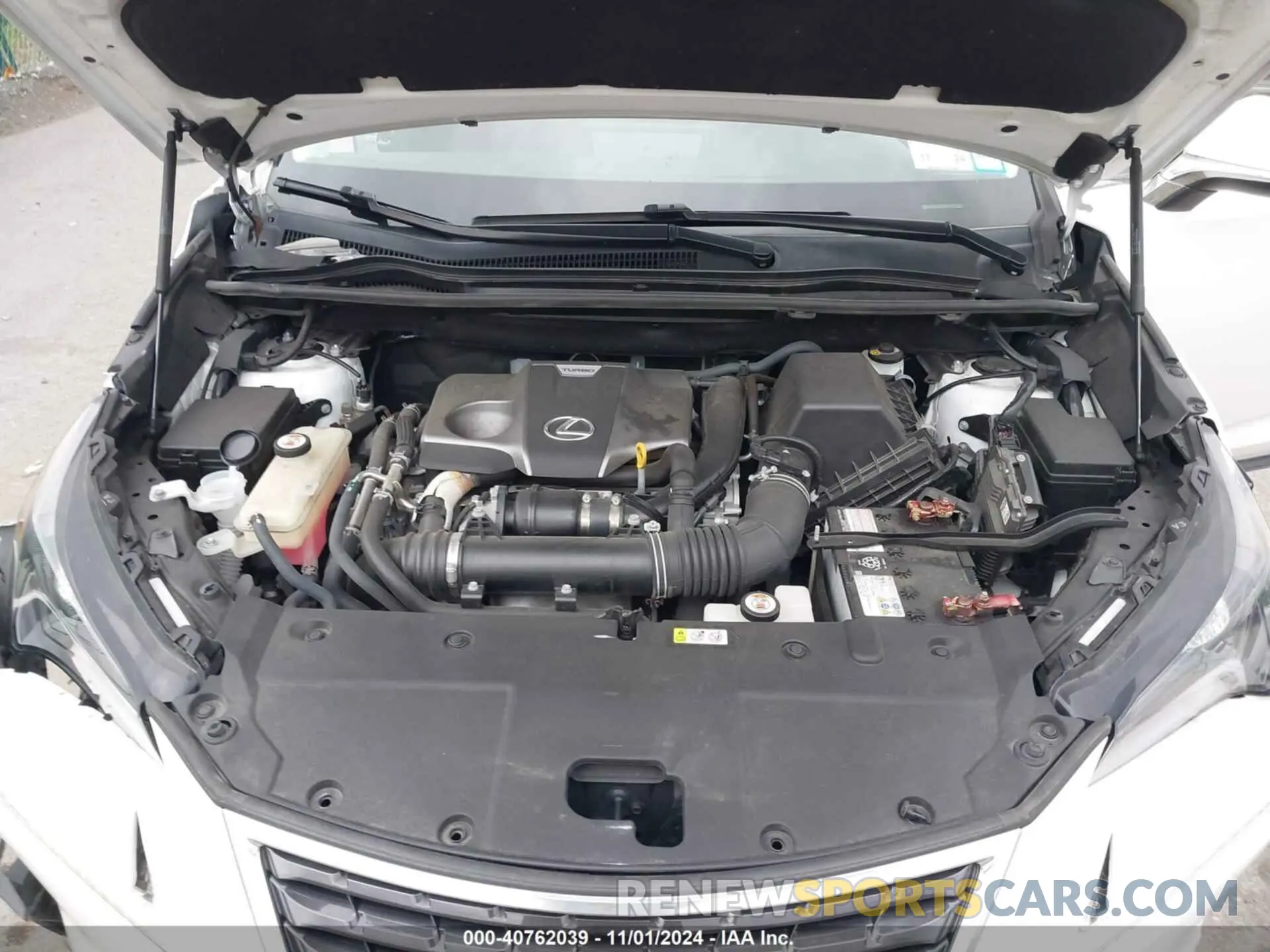 10 Photograph of a damaged car JTJBARBZ8K2204152 LEXUS NX 300 2019