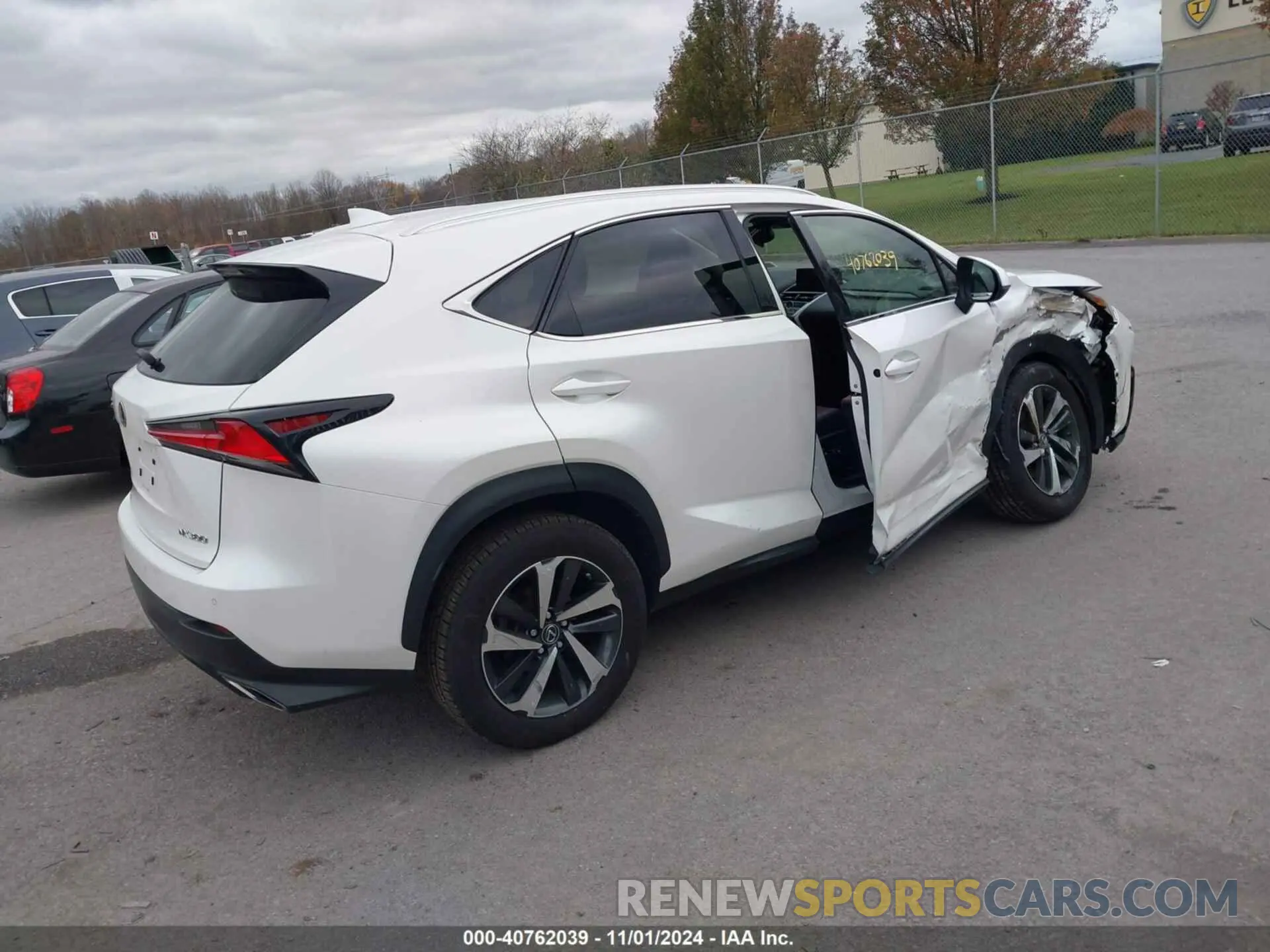 4 Photograph of a damaged car JTJBARBZ8K2204152 LEXUS NX 300 2019