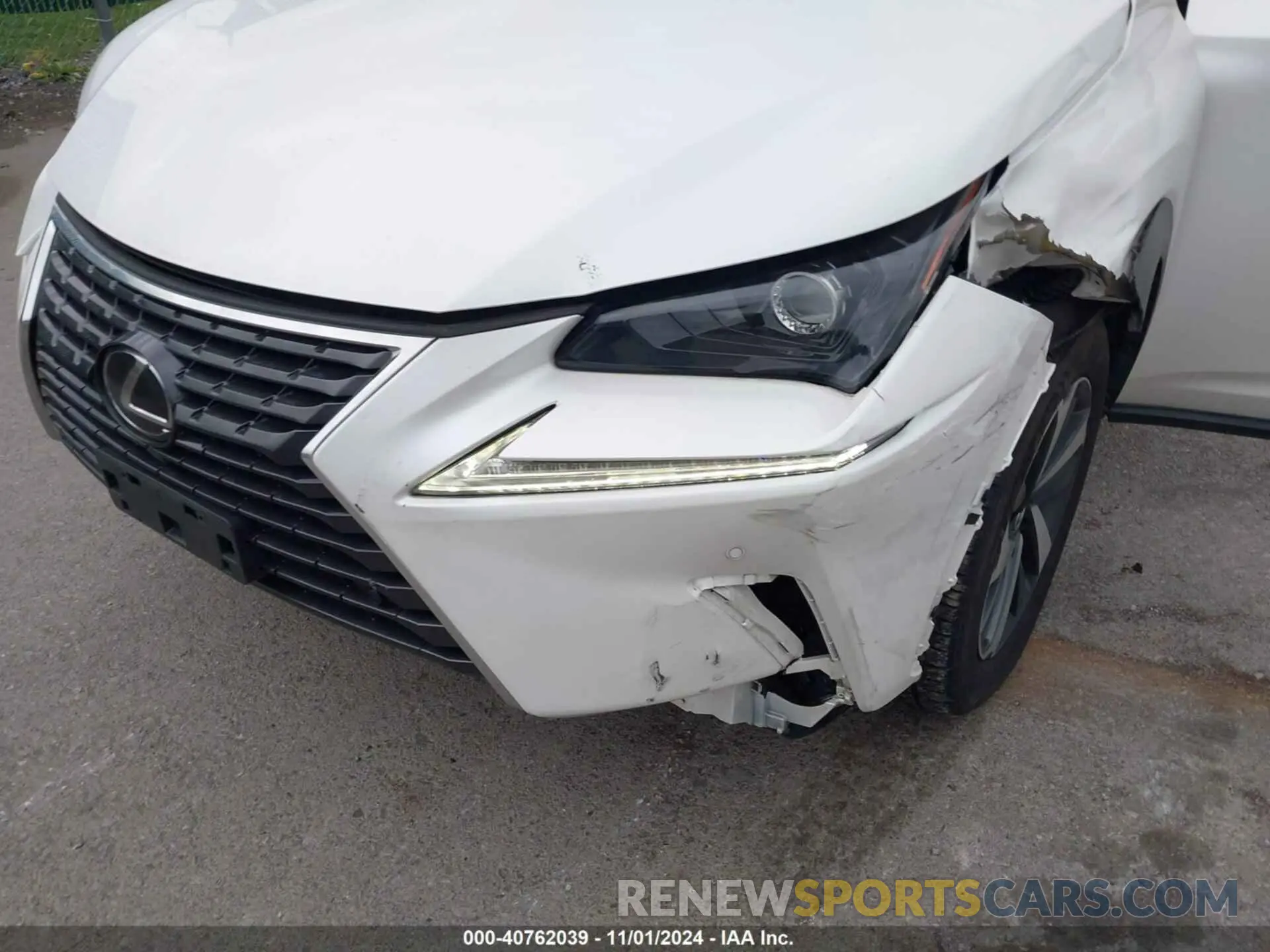 6 Photograph of a damaged car JTJBARBZ8K2204152 LEXUS NX 300 2019