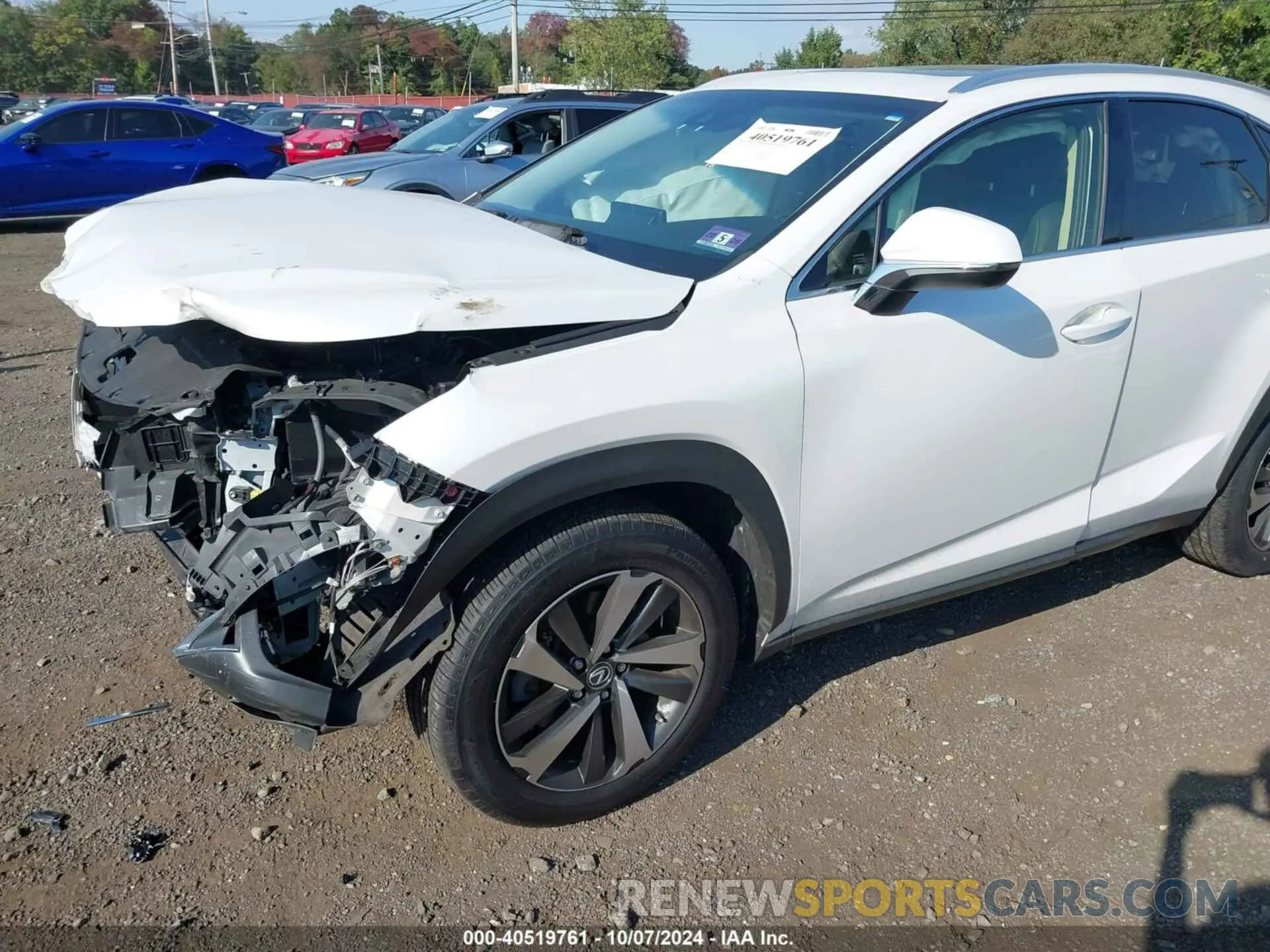 17 Photograph of a damaged car JTJBARBZ8K2213501 LEXUS NX 300 2019