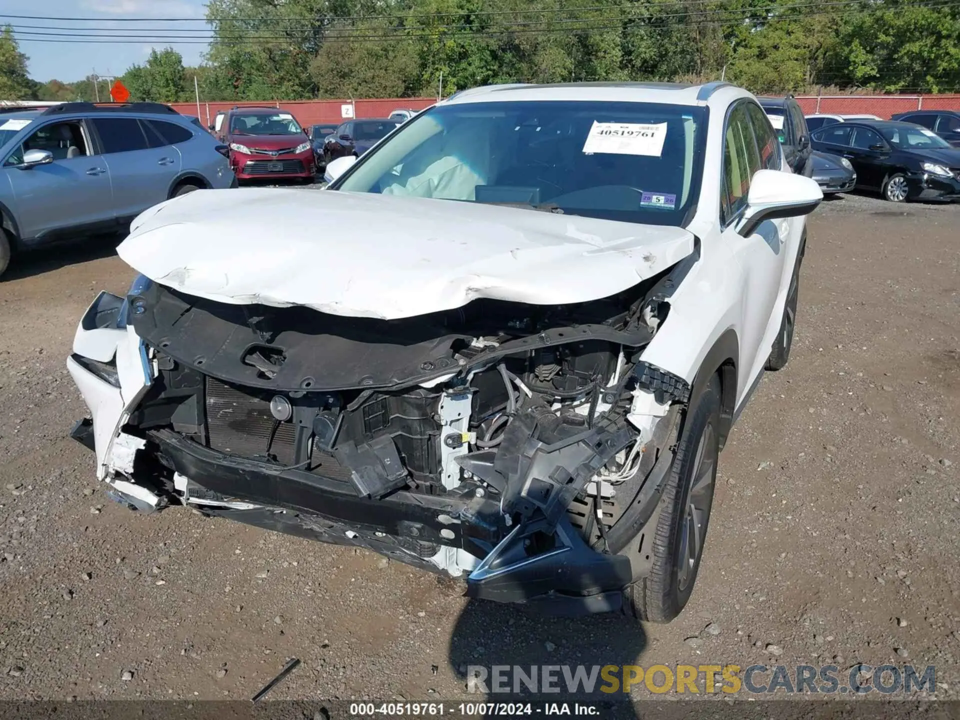 6 Photograph of a damaged car JTJBARBZ8K2213501 LEXUS NX 300 2019