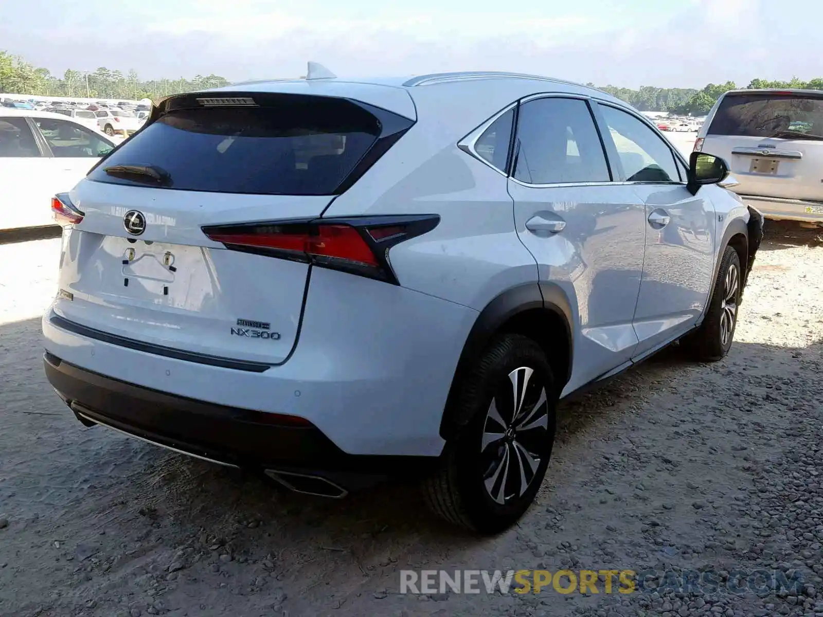 4 Photograph of a damaged car JTJBARBZ9K2183232 LEXUS NX 300 2019