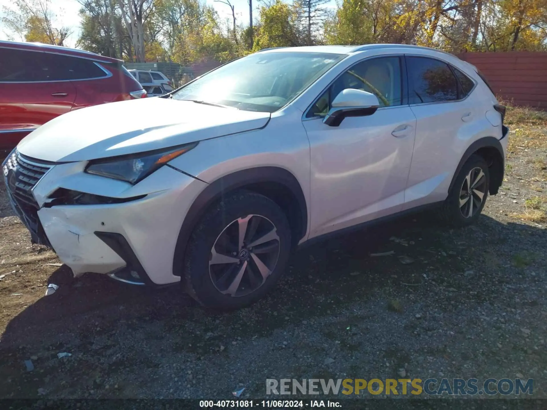 2 Photograph of a damaged car JTJBARBZ9K2193730 LEXUS NX 300 2019