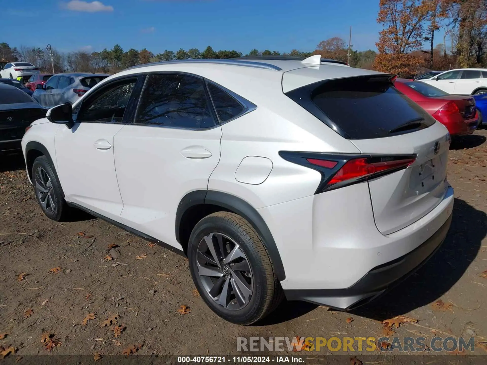 3 Photograph of a damaged car JTJBARBZ9K2199821 LEXUS NX 300 2019