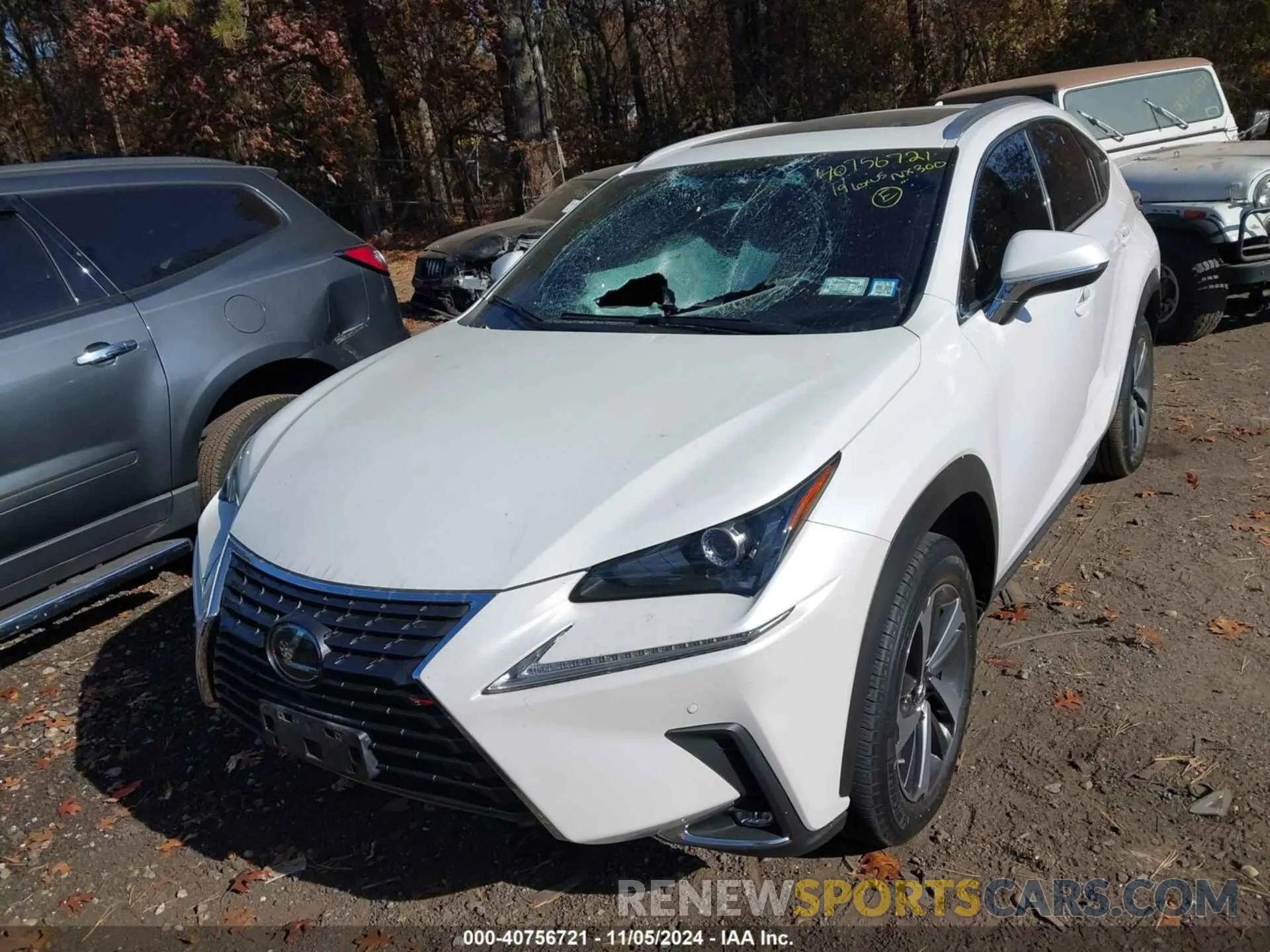 6 Photograph of a damaged car JTJBARBZ9K2199821 LEXUS NX 300 2019