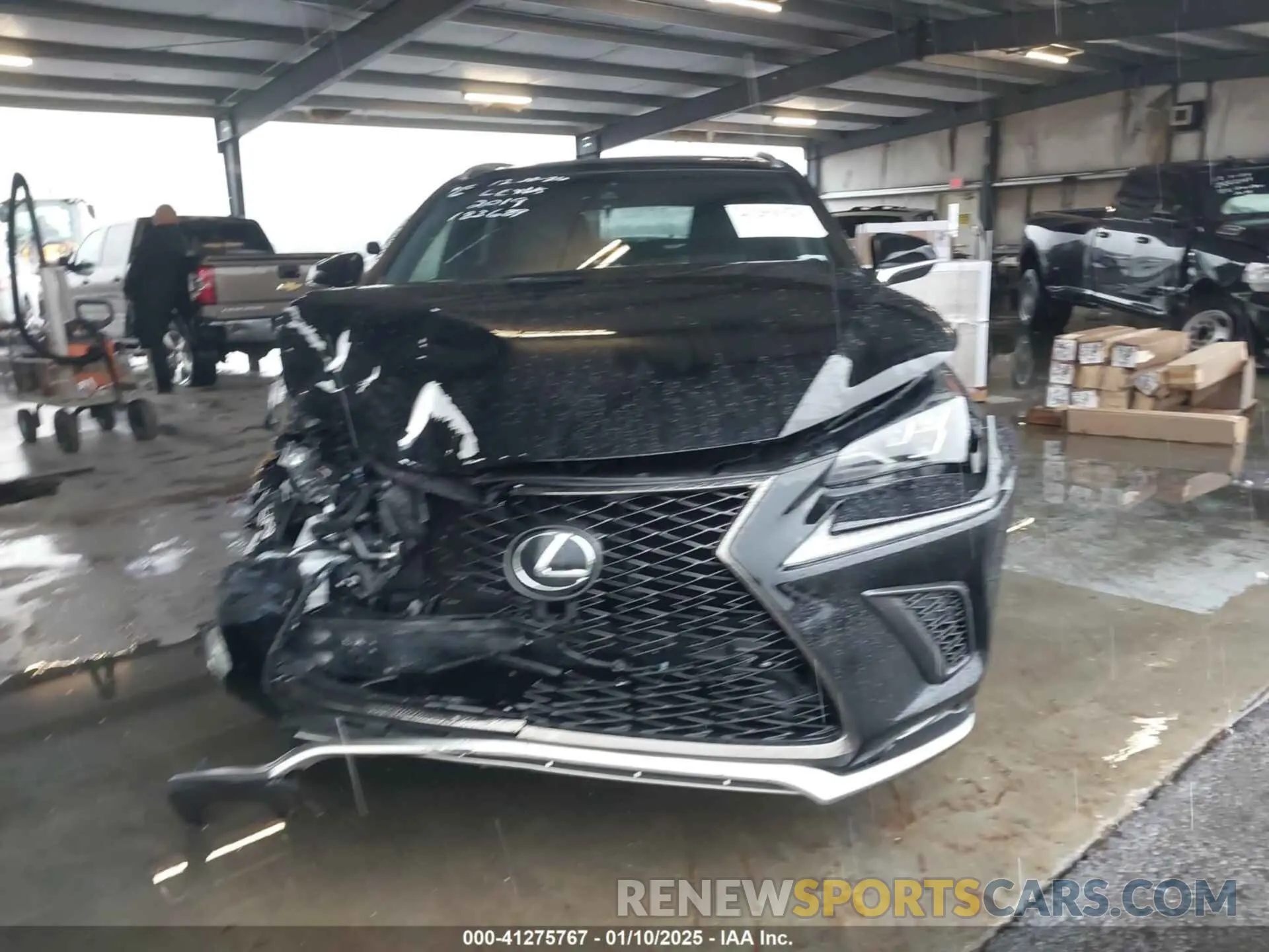 12 Photograph of a damaged car JTJBARBZXK2183689 LEXUS NX 300 2019