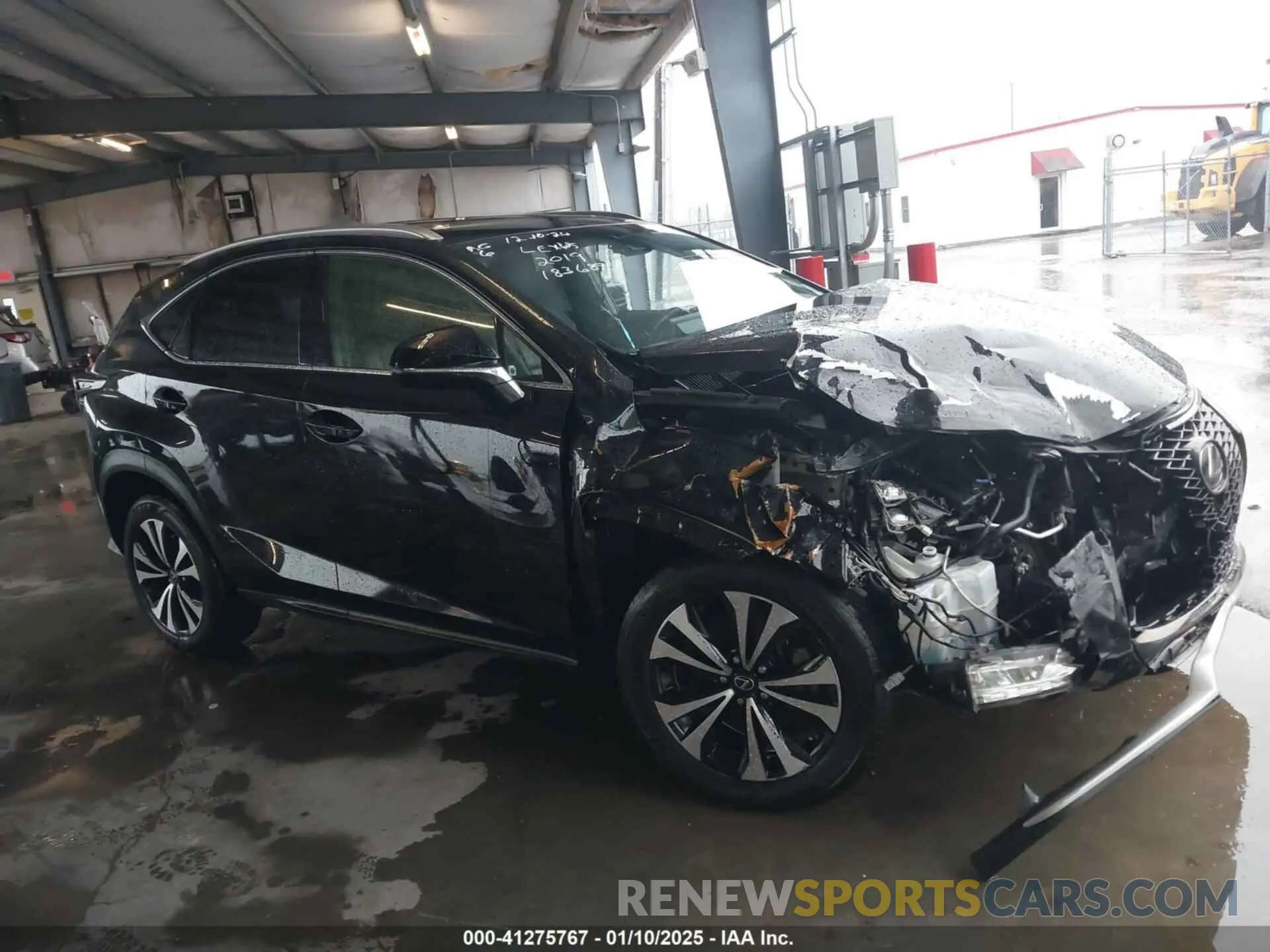 13 Photograph of a damaged car JTJBARBZXK2183689 LEXUS NX 300 2019