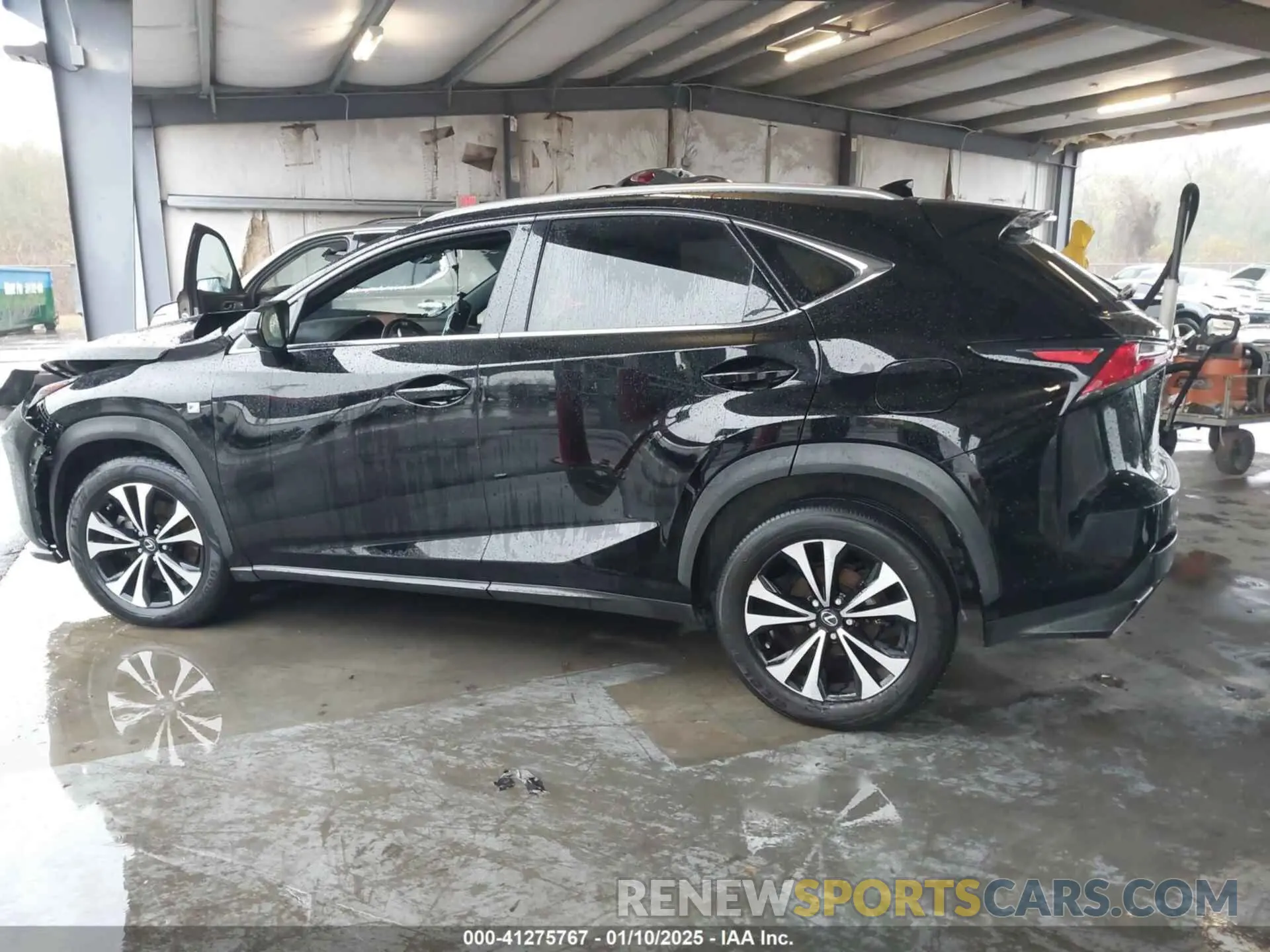 14 Photograph of a damaged car JTJBARBZXK2183689 LEXUS NX 300 2019