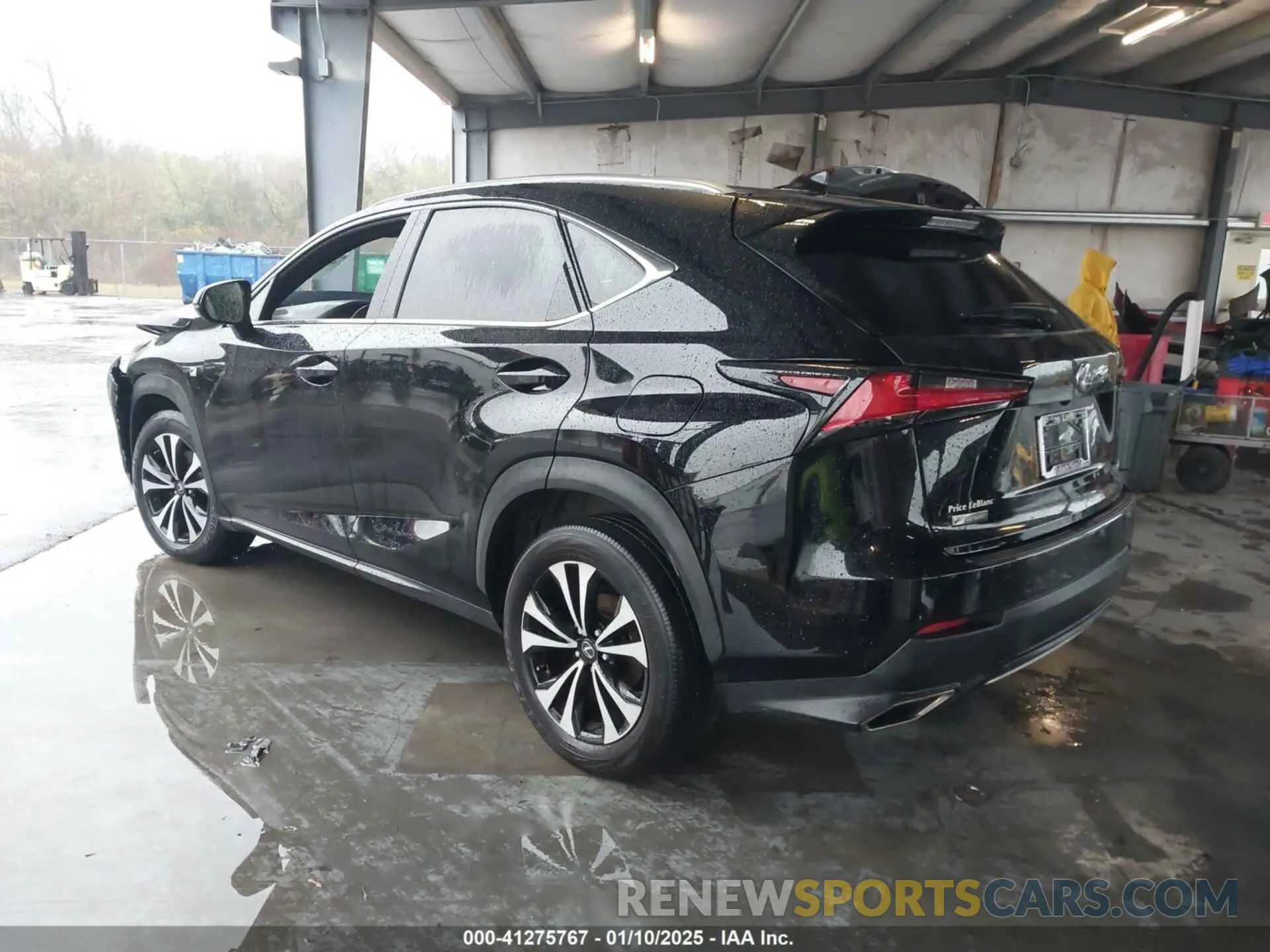 3 Photograph of a damaged car JTJBARBZXK2183689 LEXUS NX 300 2019