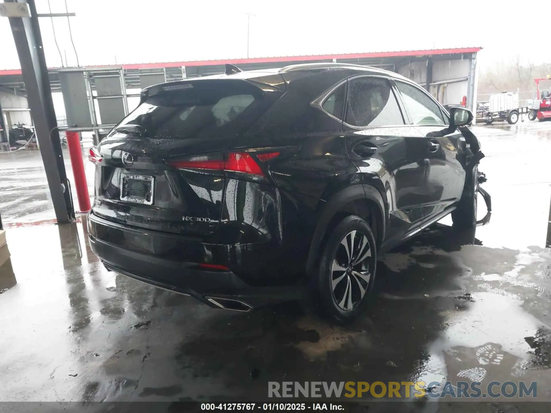 4 Photograph of a damaged car JTJBARBZXK2183689 LEXUS NX 300 2019