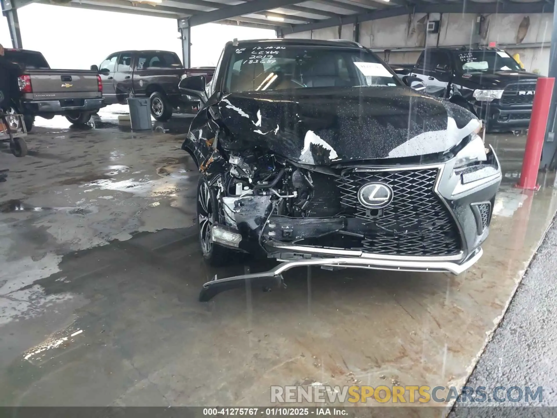 6 Photograph of a damaged car JTJBARBZXK2183689 LEXUS NX 300 2019