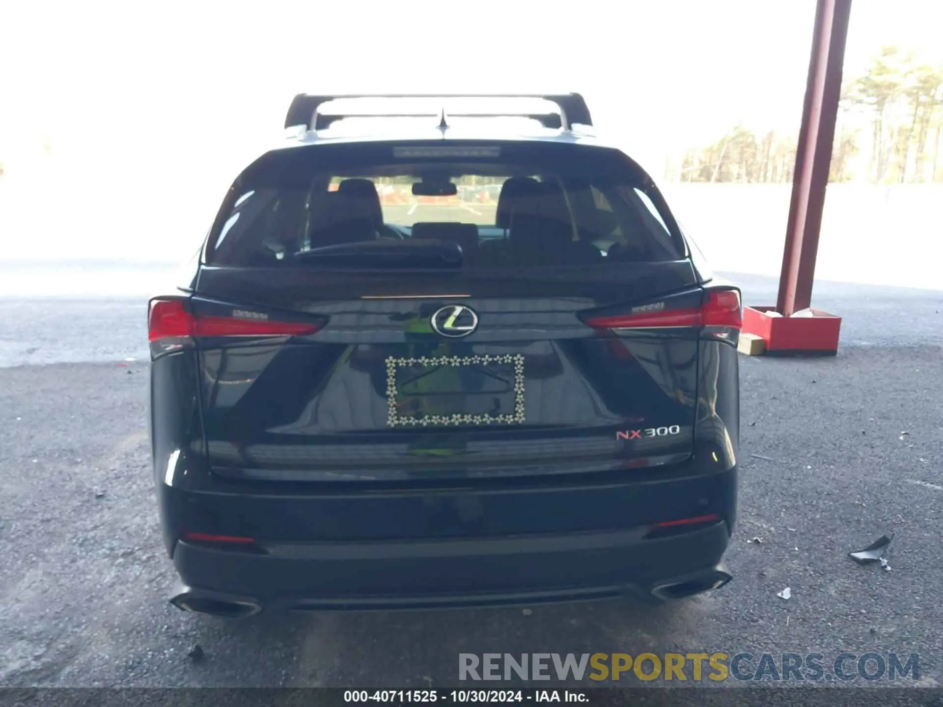 16 Photograph of a damaged car JTJBARBZXK2187063 LEXUS NX 300 2019