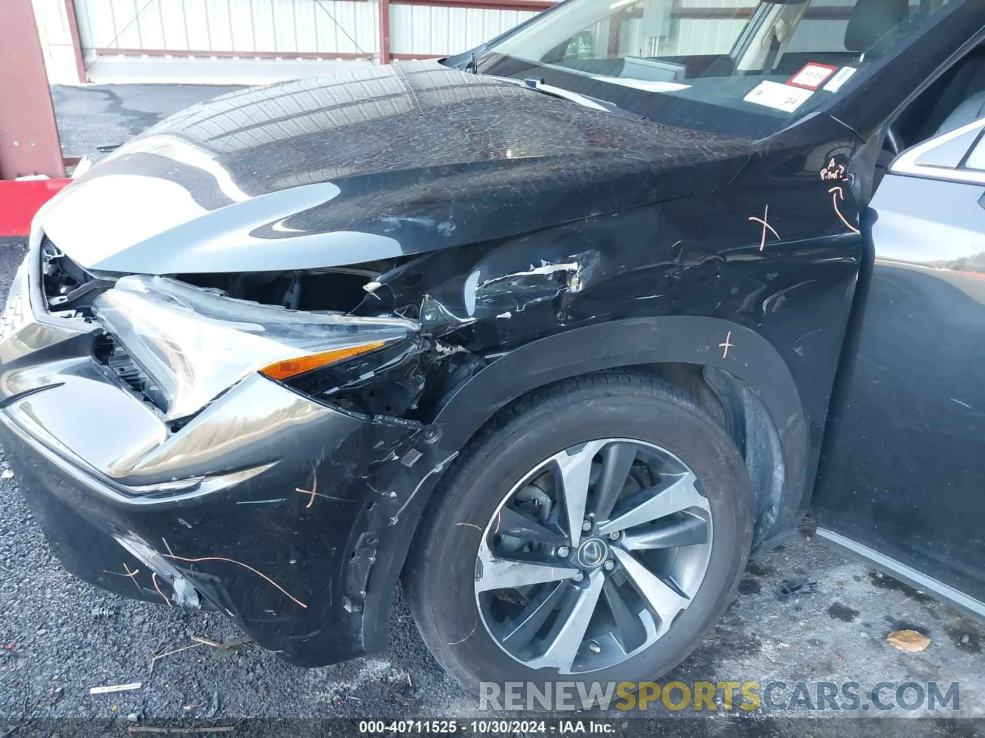 6 Photograph of a damaged car JTJBARBZXK2187063 LEXUS NX 300 2019