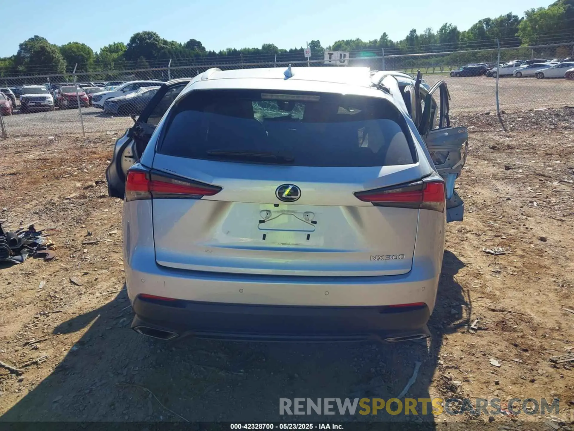 15 Photograph of a damaged car JTJBARBZXK2192733 LEXUS NX 300 2019