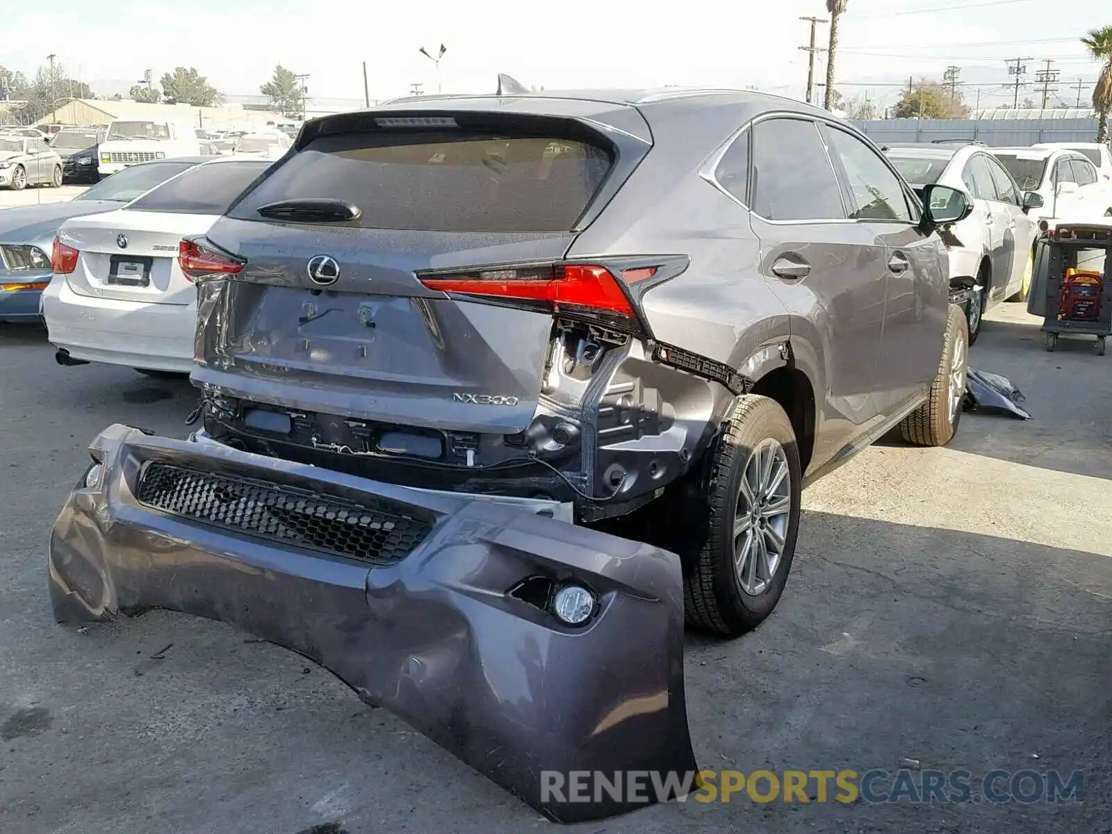 4 Photograph of a damaged car JTJYARBZ0K2126007 LEXUS NX 300 2019